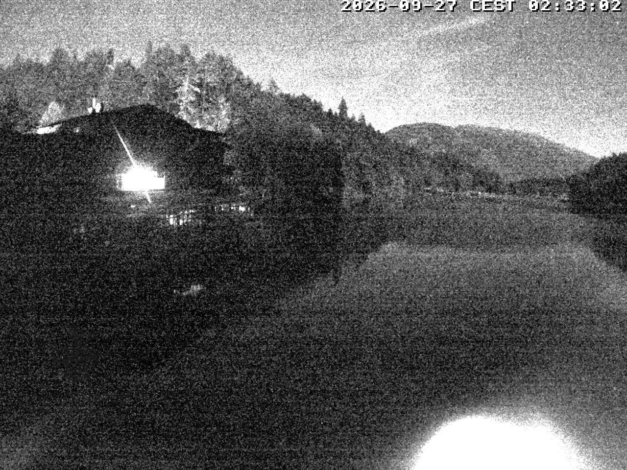 Archiv Foto Webcam Blick über den Tristachersee
