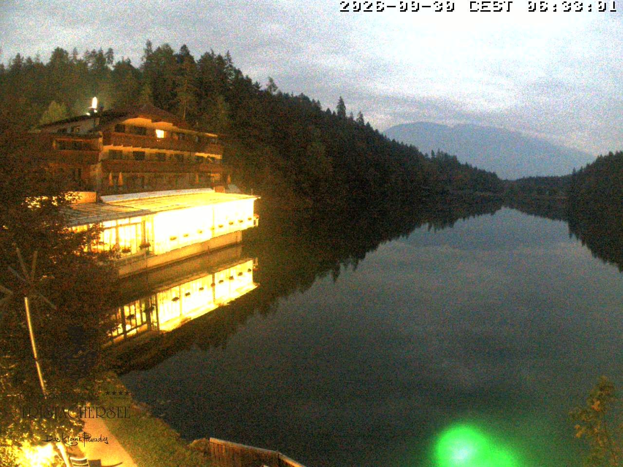 Archived image Webcam View of the Tristachersee