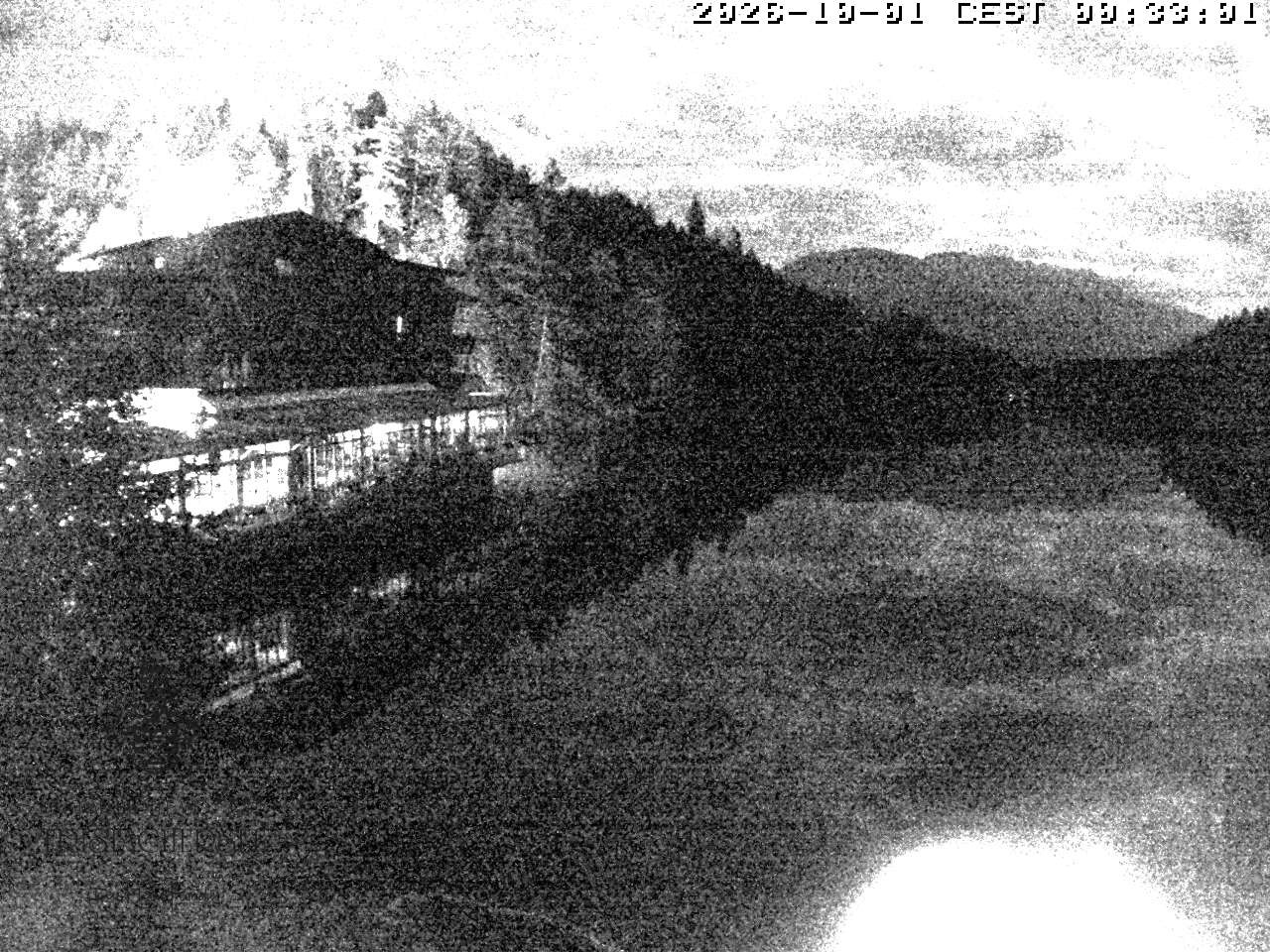 Archiv Foto Webcam Blick über den Tristachersee