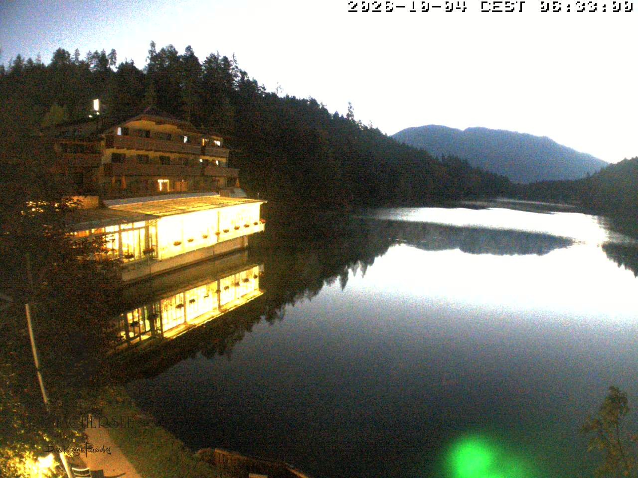 Archived image Webcam View of the Tristachersee