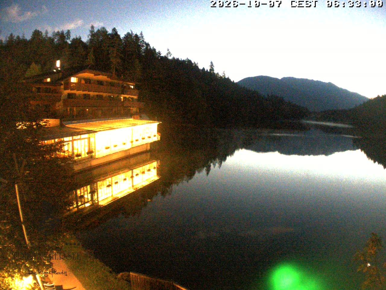 Archived image Webcam View of the Tristachersee