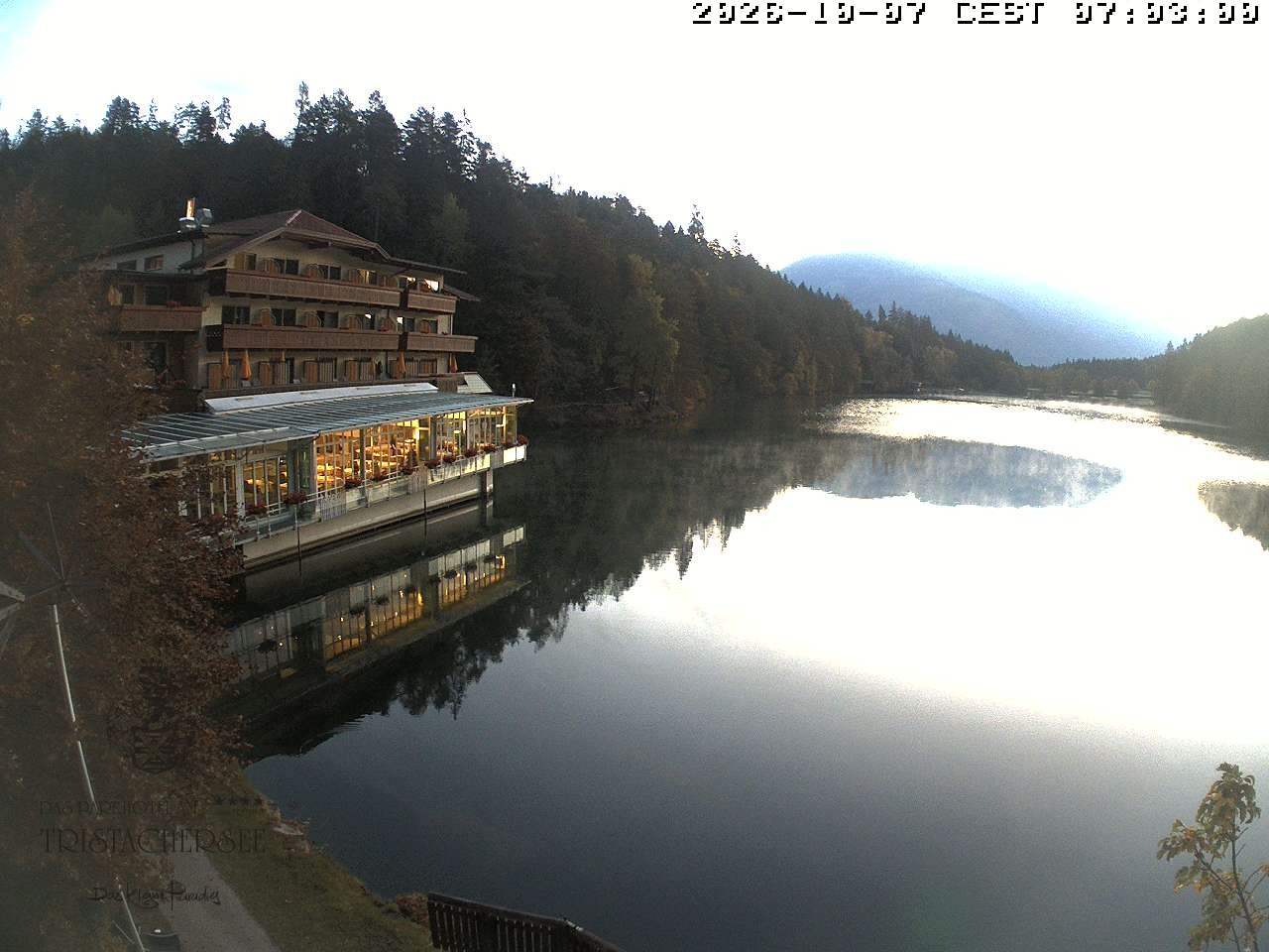 Archived image Webcam View of the Tristachersee