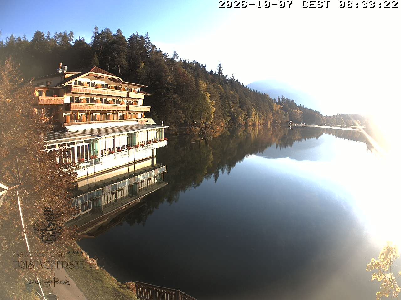 Archived image Webcam View of the Tristachersee