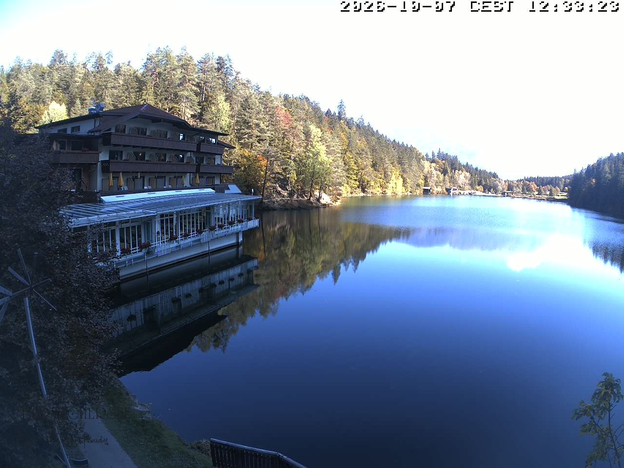 Archived image Webcam View of the Tristachersee