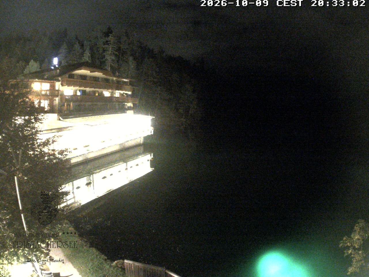 Archiv Foto Webcam Blick über den Tristachersee