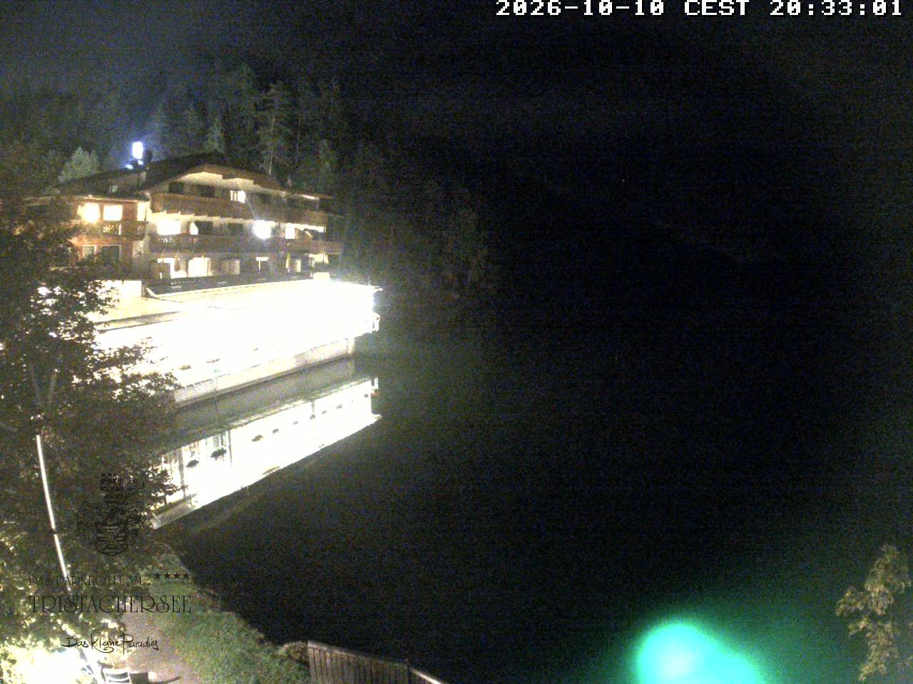 Archiv Foto Webcam Blick über den Tristachersee