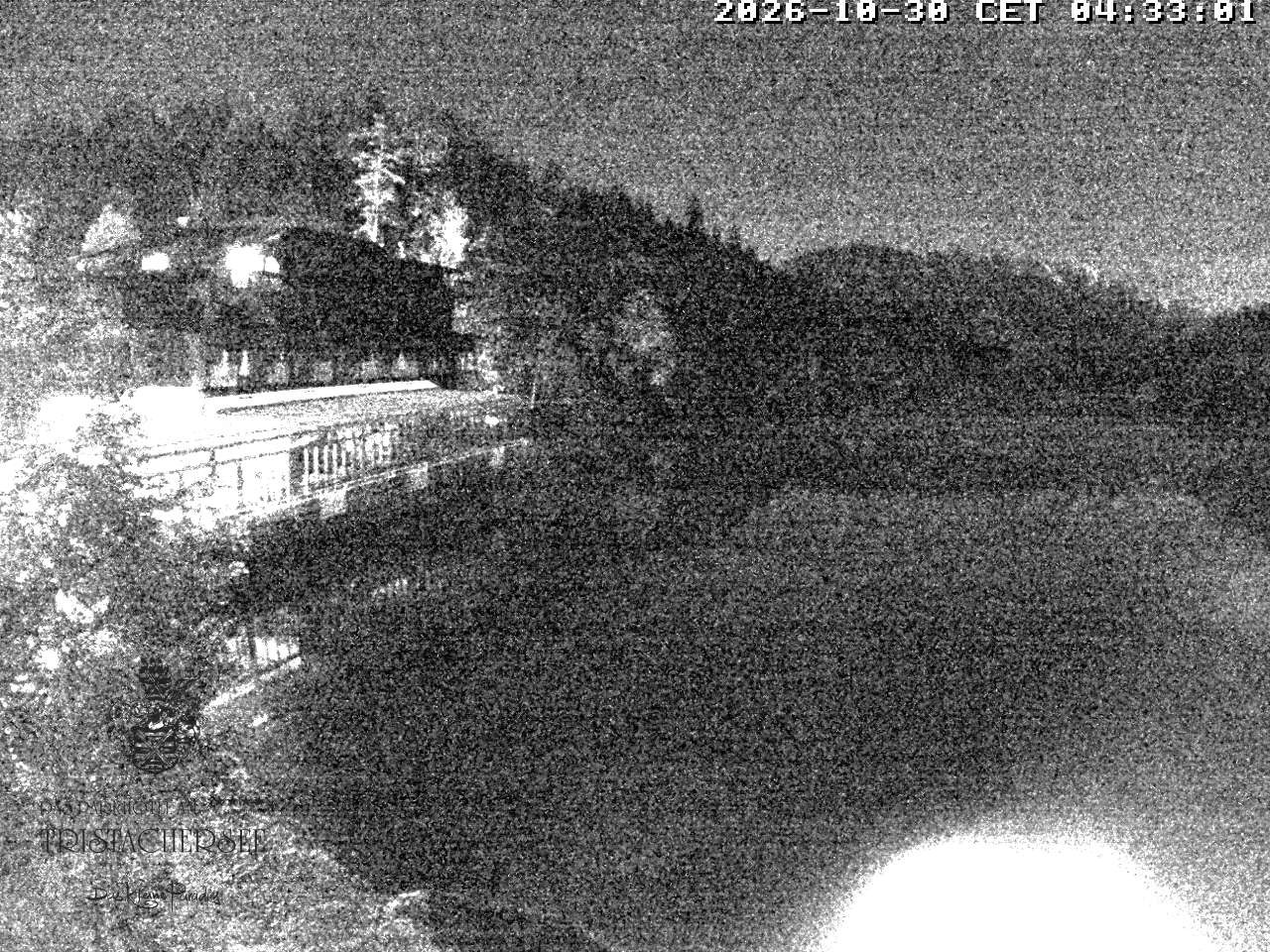 Archiv Foto Webcam Blick über den Tristachersee