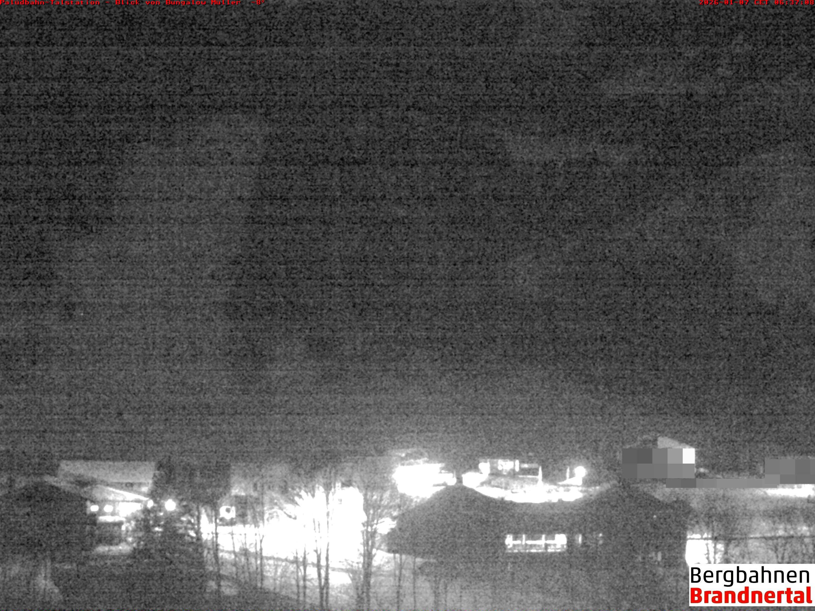 Archiv Foto Webcam Talstation Palüdbahn, Brand bei Bludenz