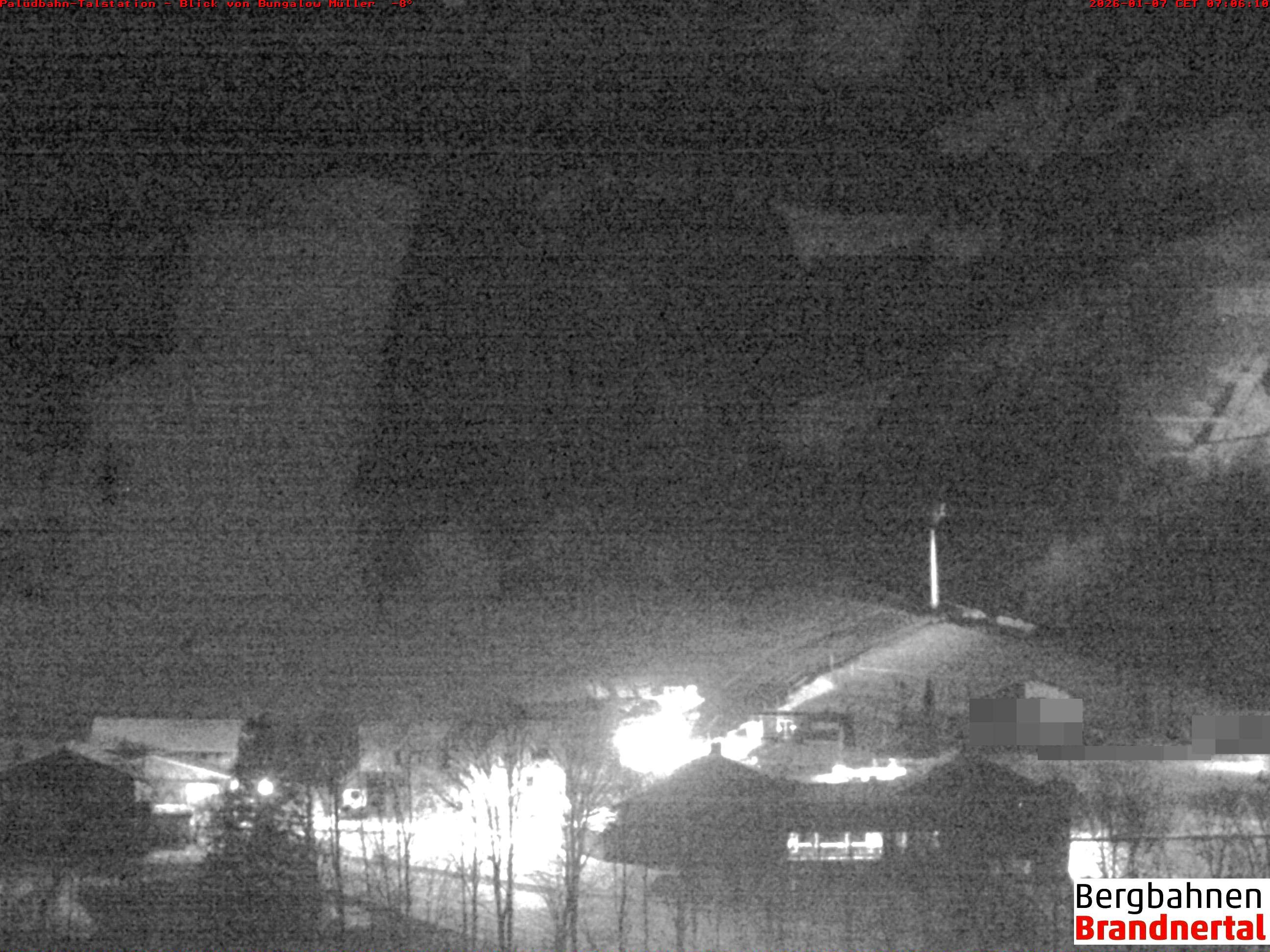 Archiv Foto Webcam Talstation Palüdbahn, Brand bei Bludenz