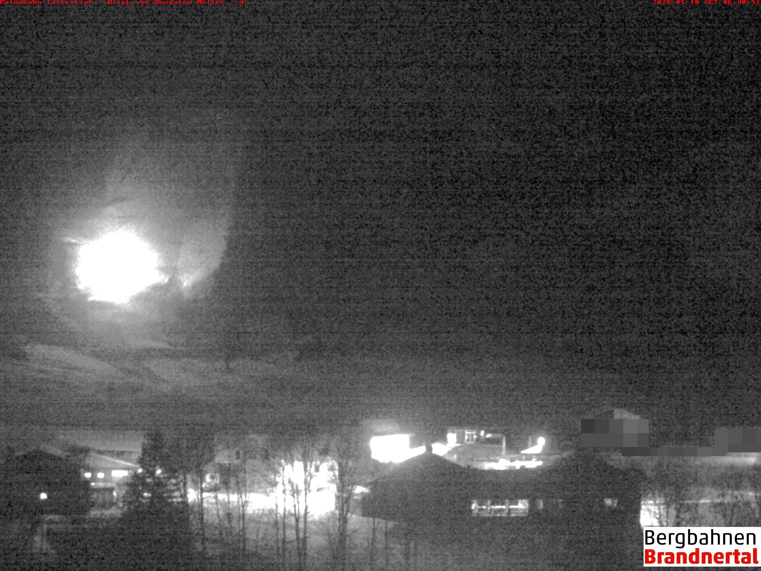 Archiv Foto Webcam Talstation Palüdbahn, Brand bei Bludenz