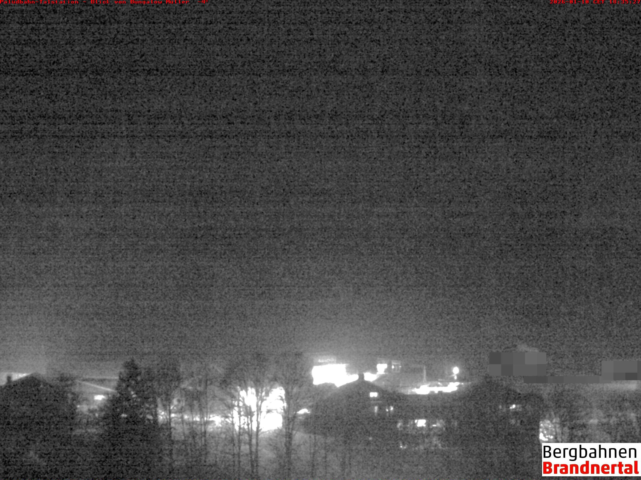 Archiv Foto Webcam Talstation Palüdbahn, Brand bei Bludenz