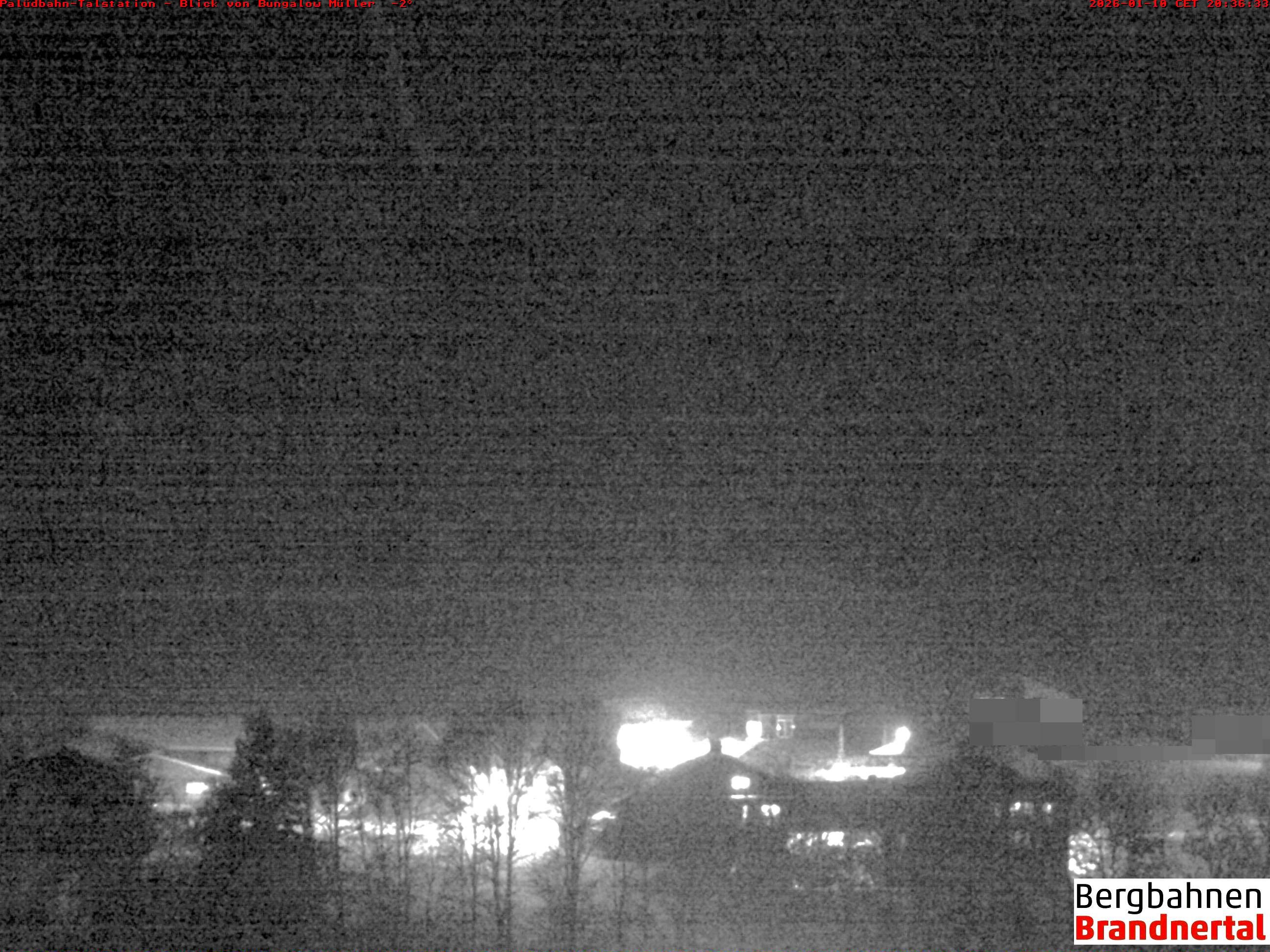 Archiv Foto Webcam Talstation Palüdbahn, Brand bei Bludenz