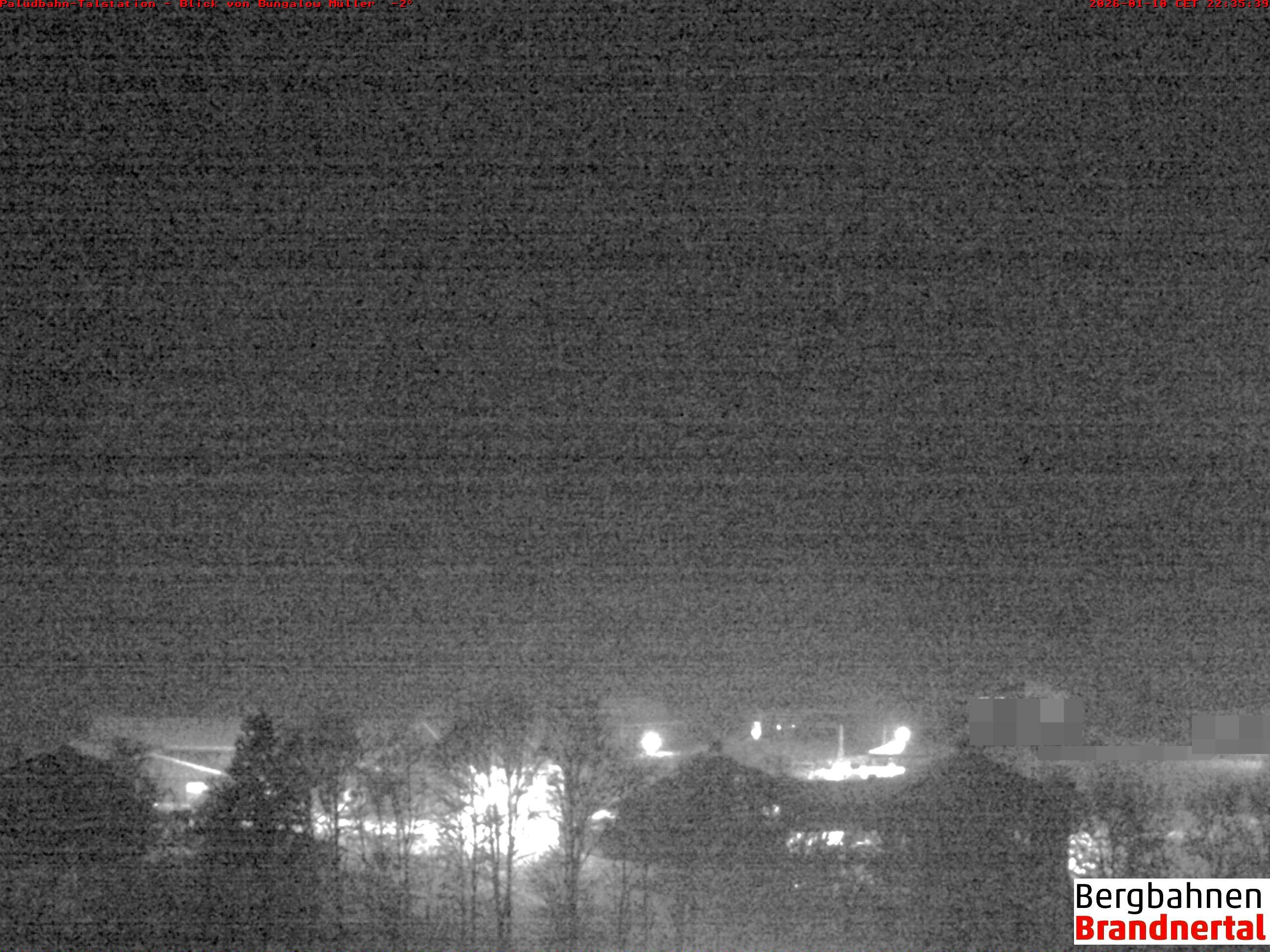 Archiv Foto Webcam Talstation Palüdbahn, Brand bei Bludenz