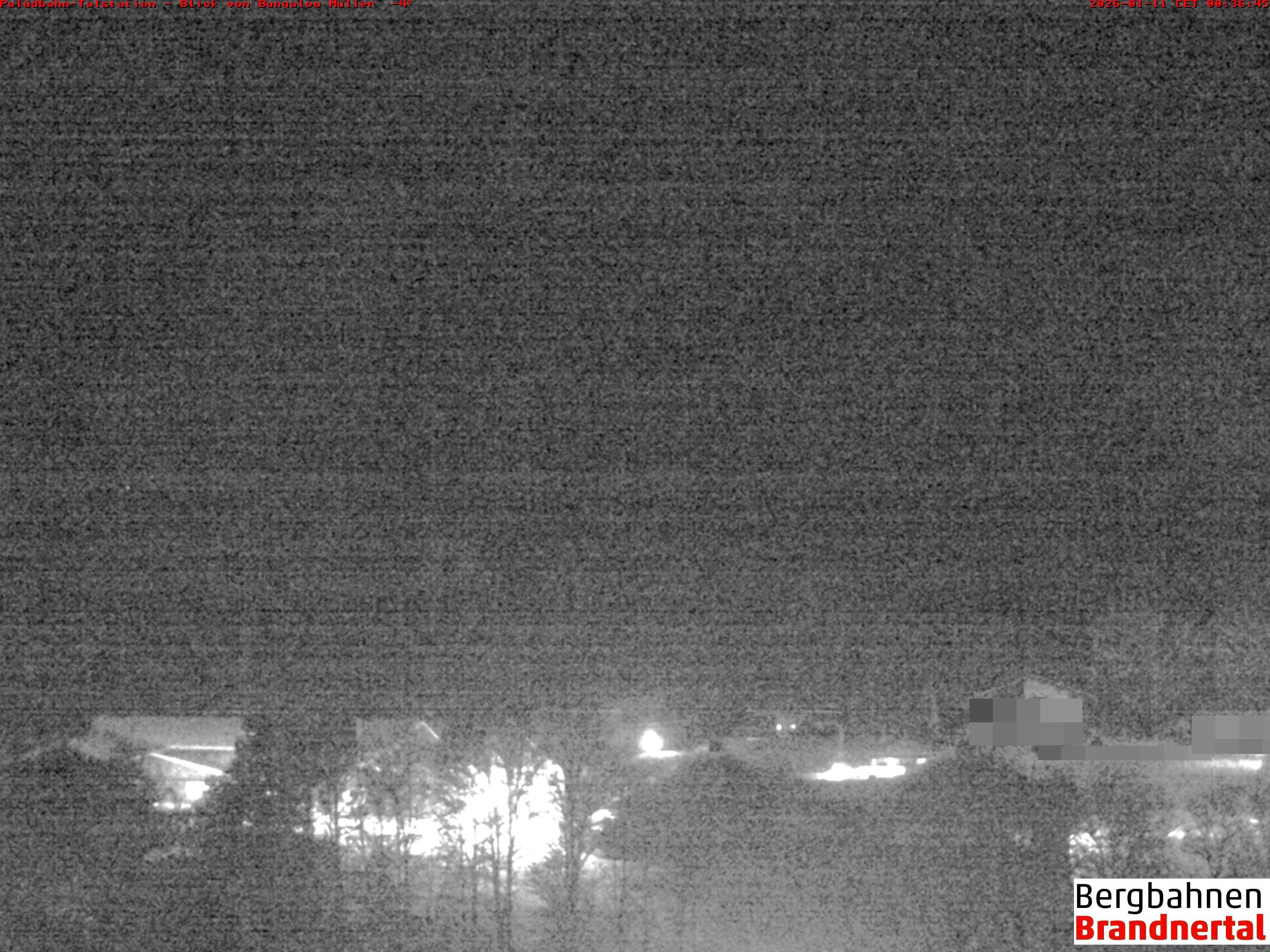 Archiv Foto Webcam Talstation Palüdbahn, Brand bei Bludenz