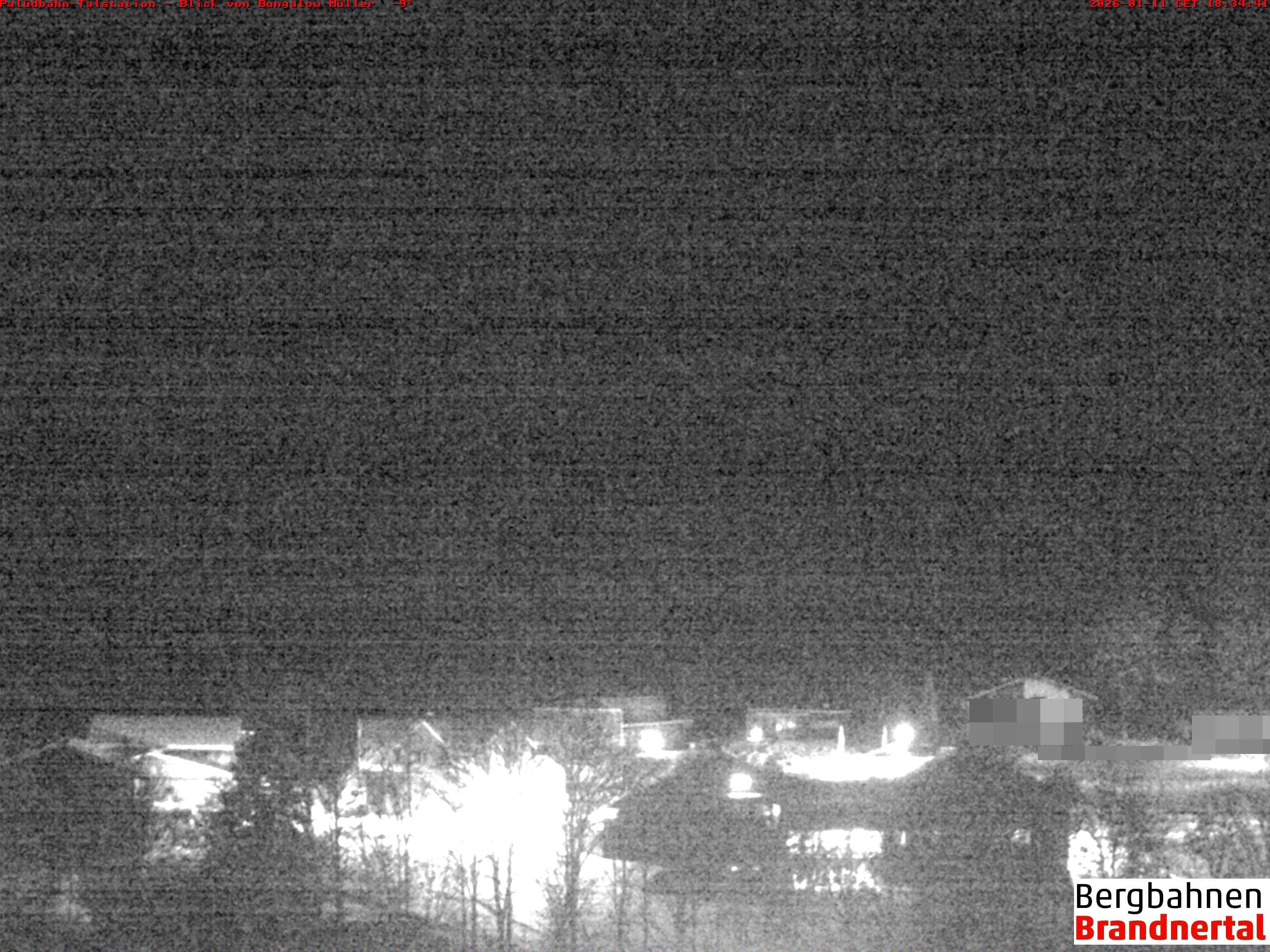 Archiv Foto Webcam Talstation Palüdbahn, Brand bei Bludenz