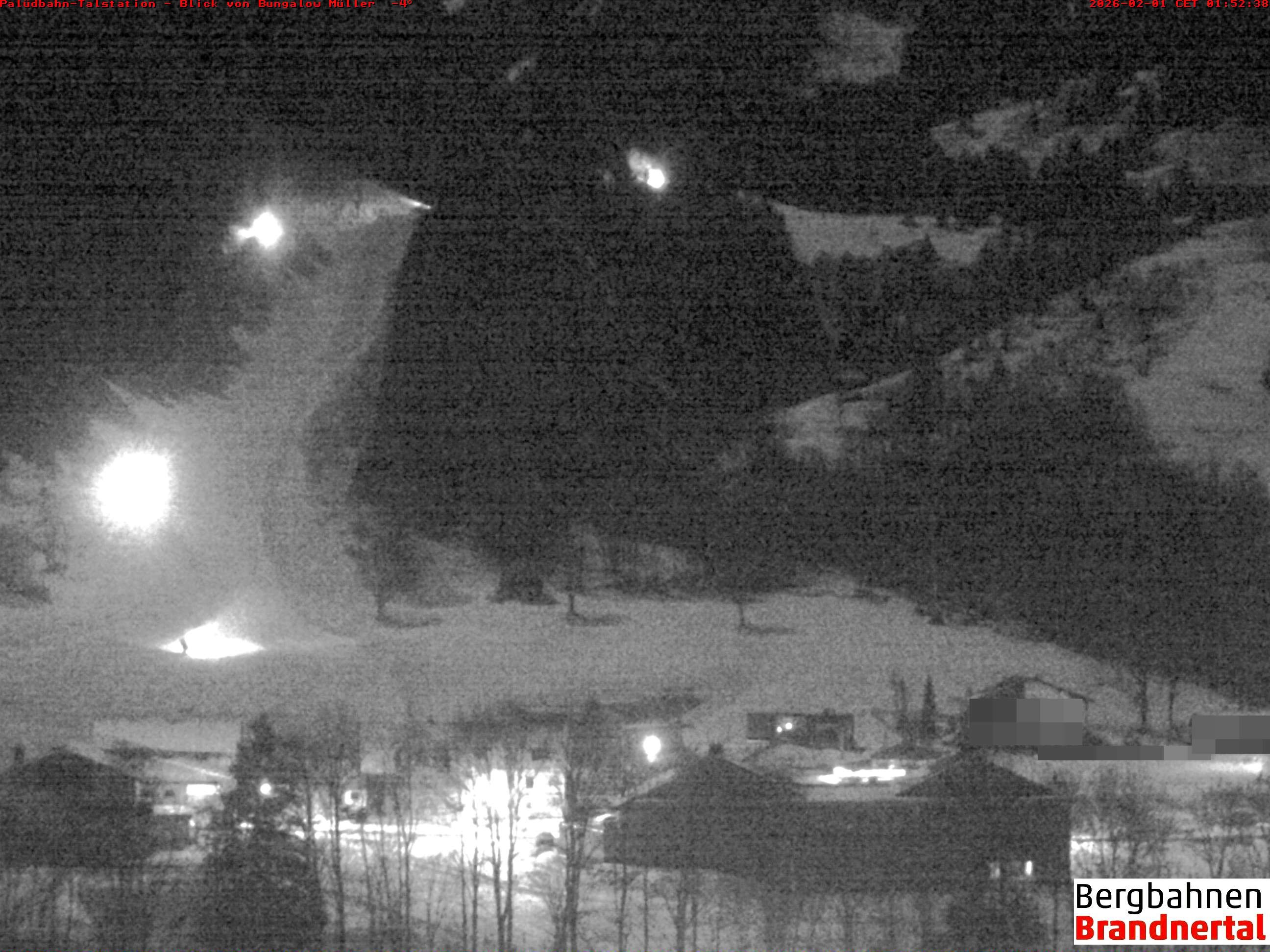 Archiv Foto Webcam Talstation Palüdbahn, Brand bei Bludenz