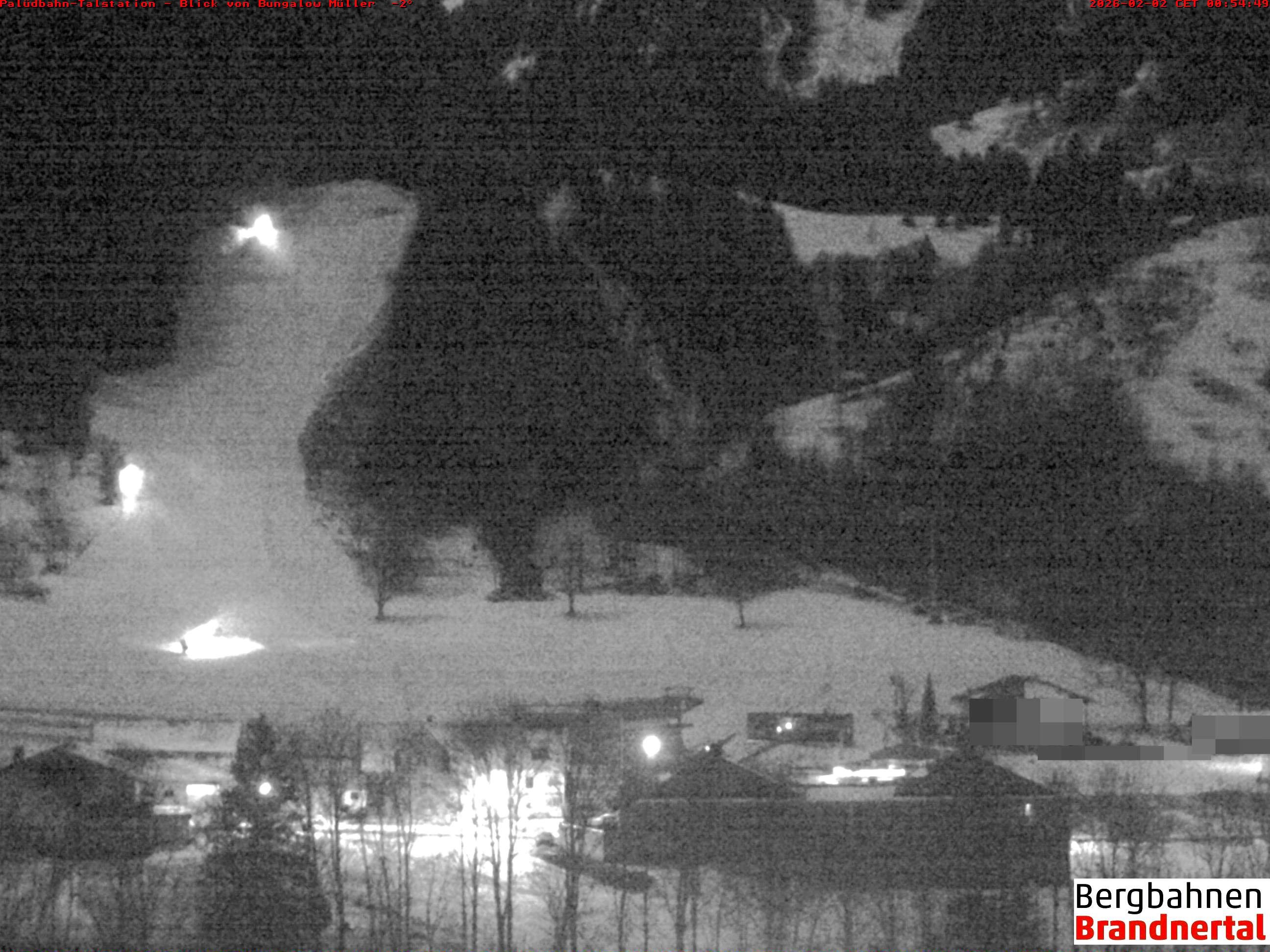 Archiv Foto Webcam Talstation Palüdbahn, Brand bei Bludenz