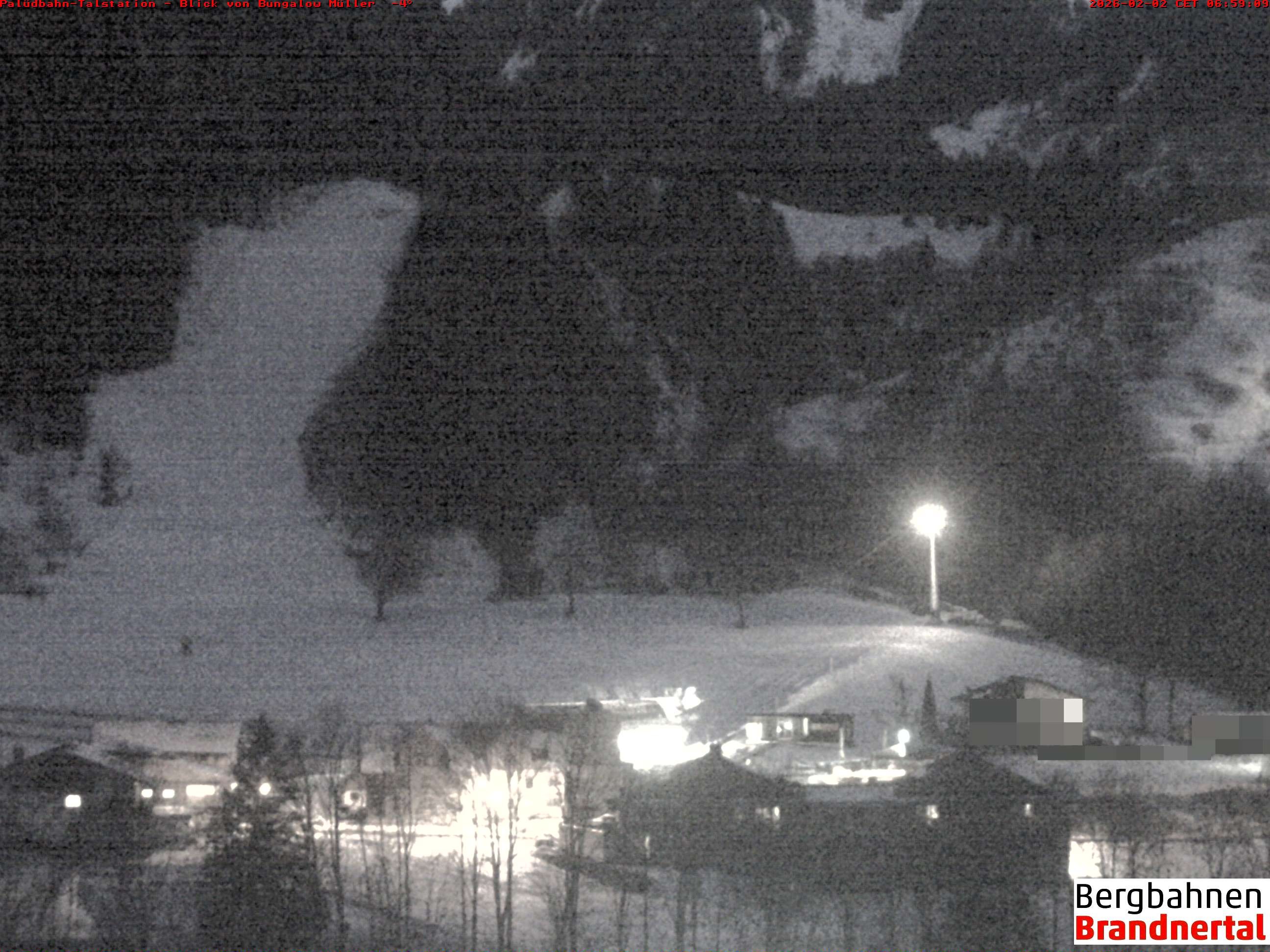 Archiv Foto Webcam Talstation Palüdbahn, Brand bei Bludenz