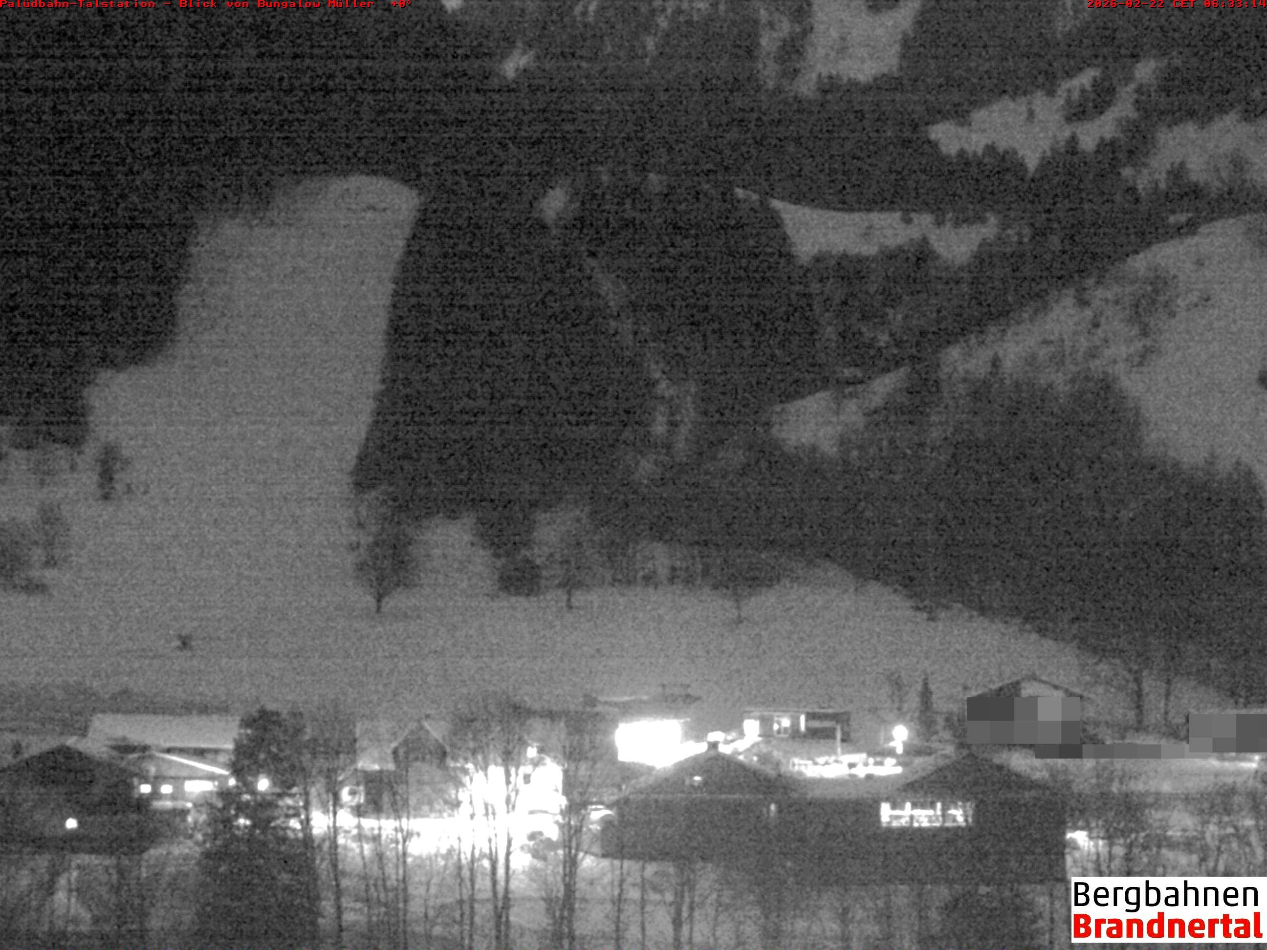 Archiv Foto Webcam Talstation Palüdbahn, Brand bei Bludenz
