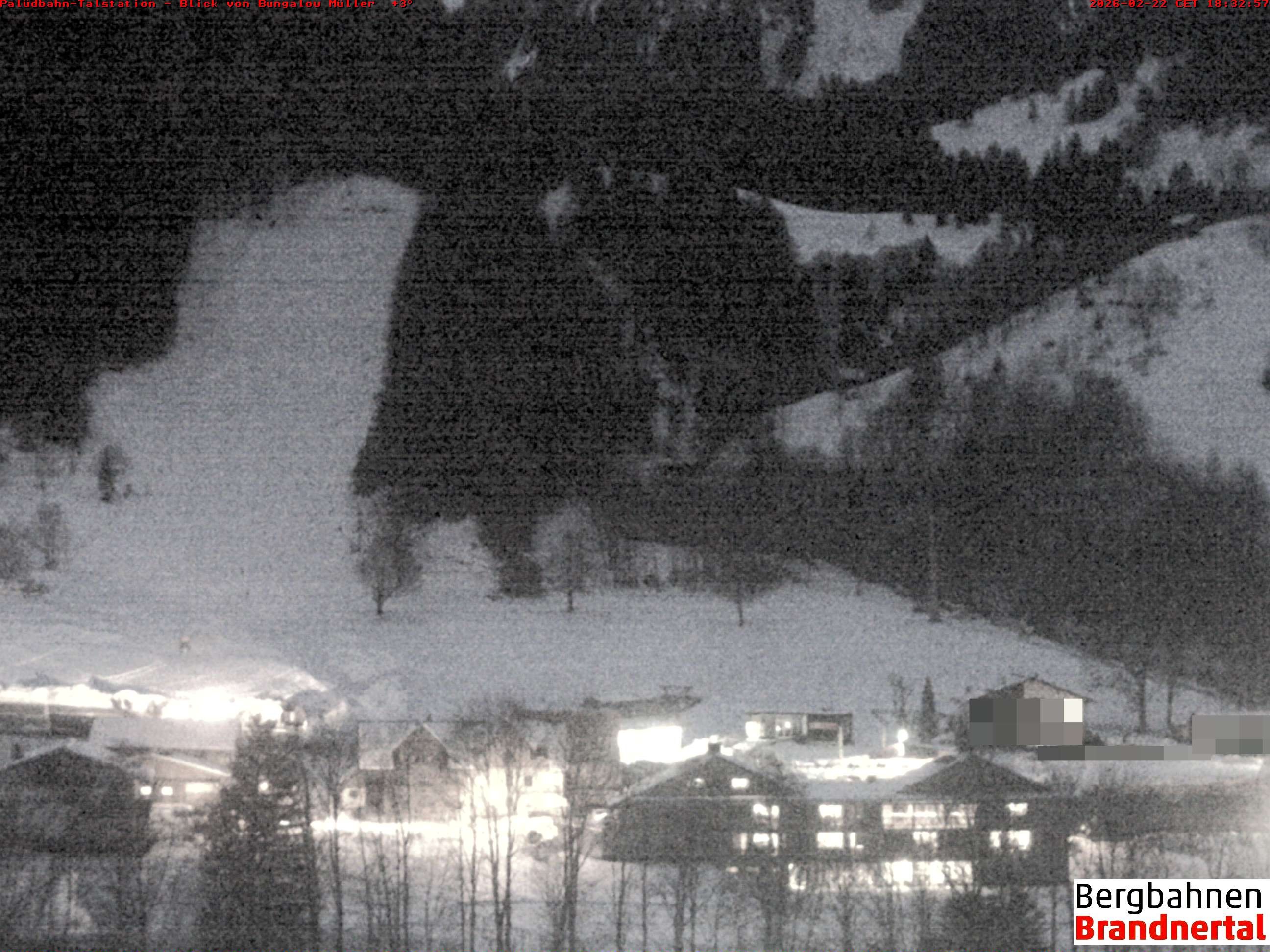 Archiv Foto Webcam Talstation Palüdbahn, Brand bei Bludenz