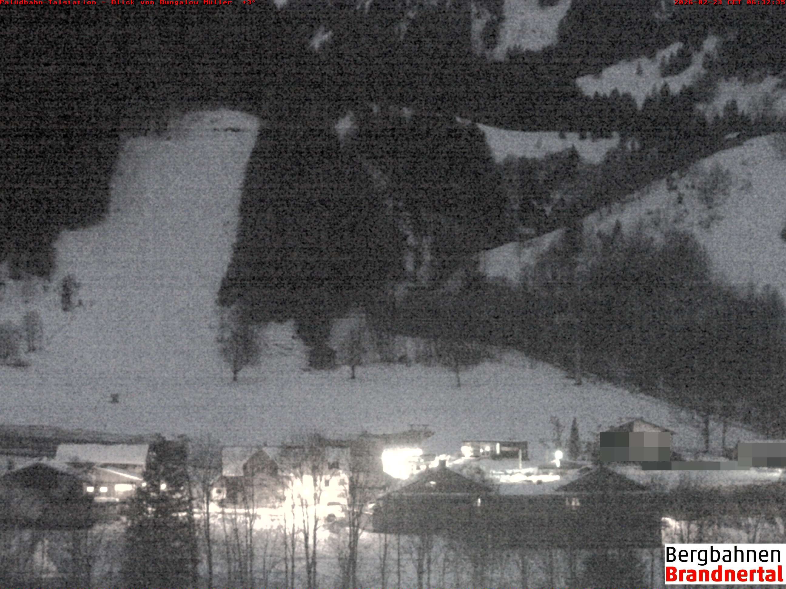 Archiv Foto Webcam Talstation Palüdbahn, Brand bei Bludenz