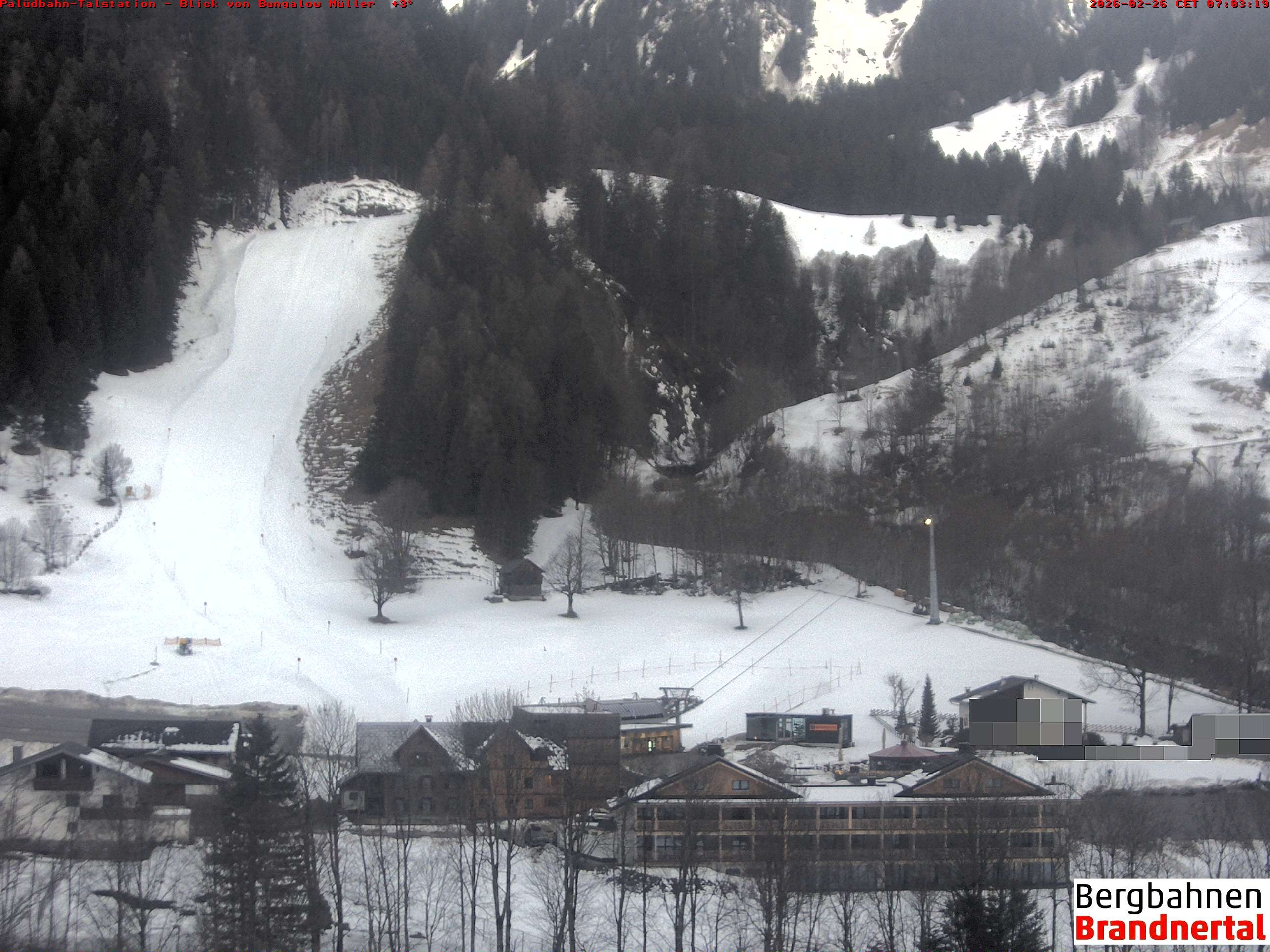 Archiv Foto Webcam Talstation Palüdbahn, Brand bei Bludenz