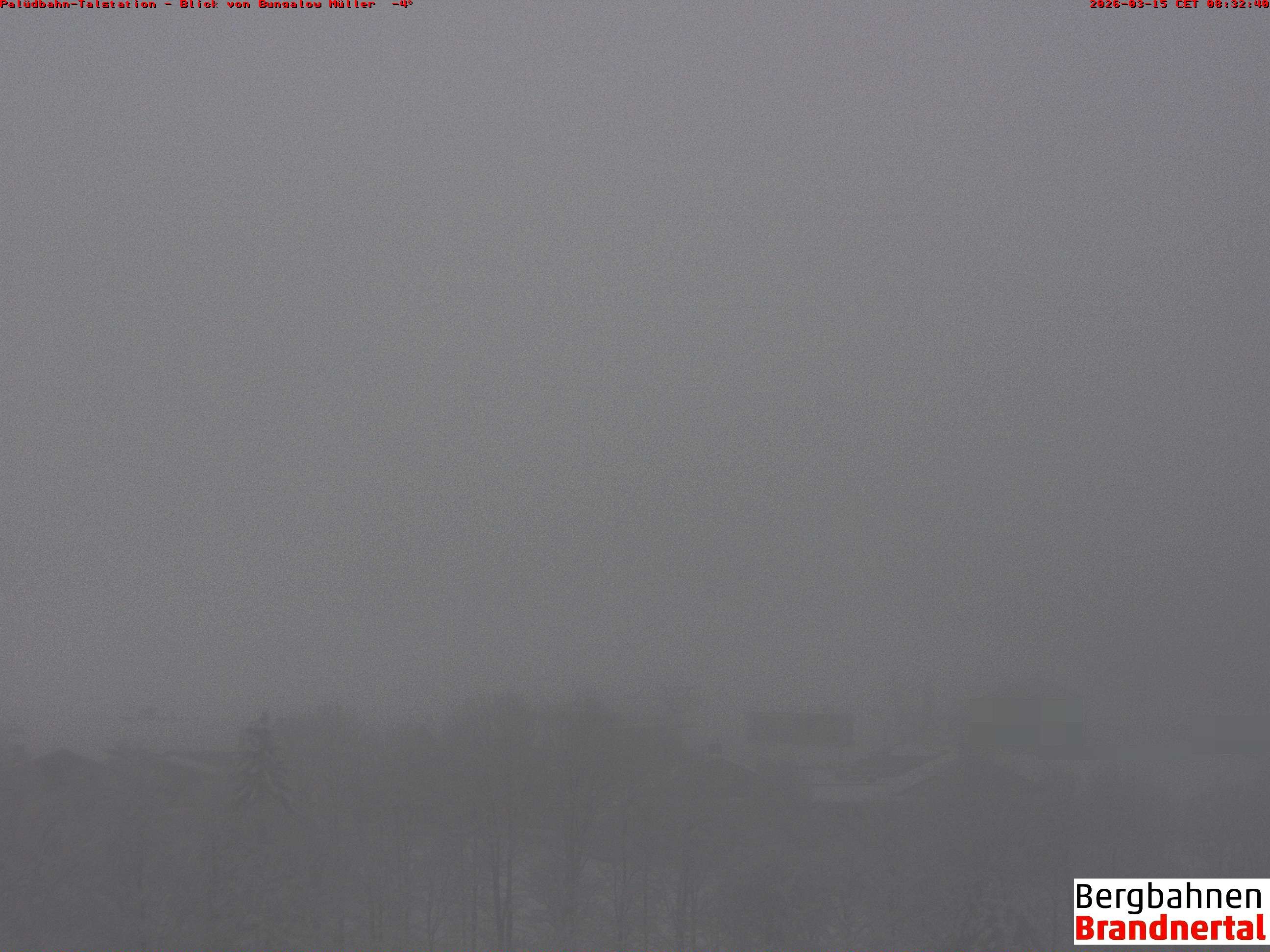 Archiv Foto Webcam Talstation Palüdbahn, Brand bei Bludenz