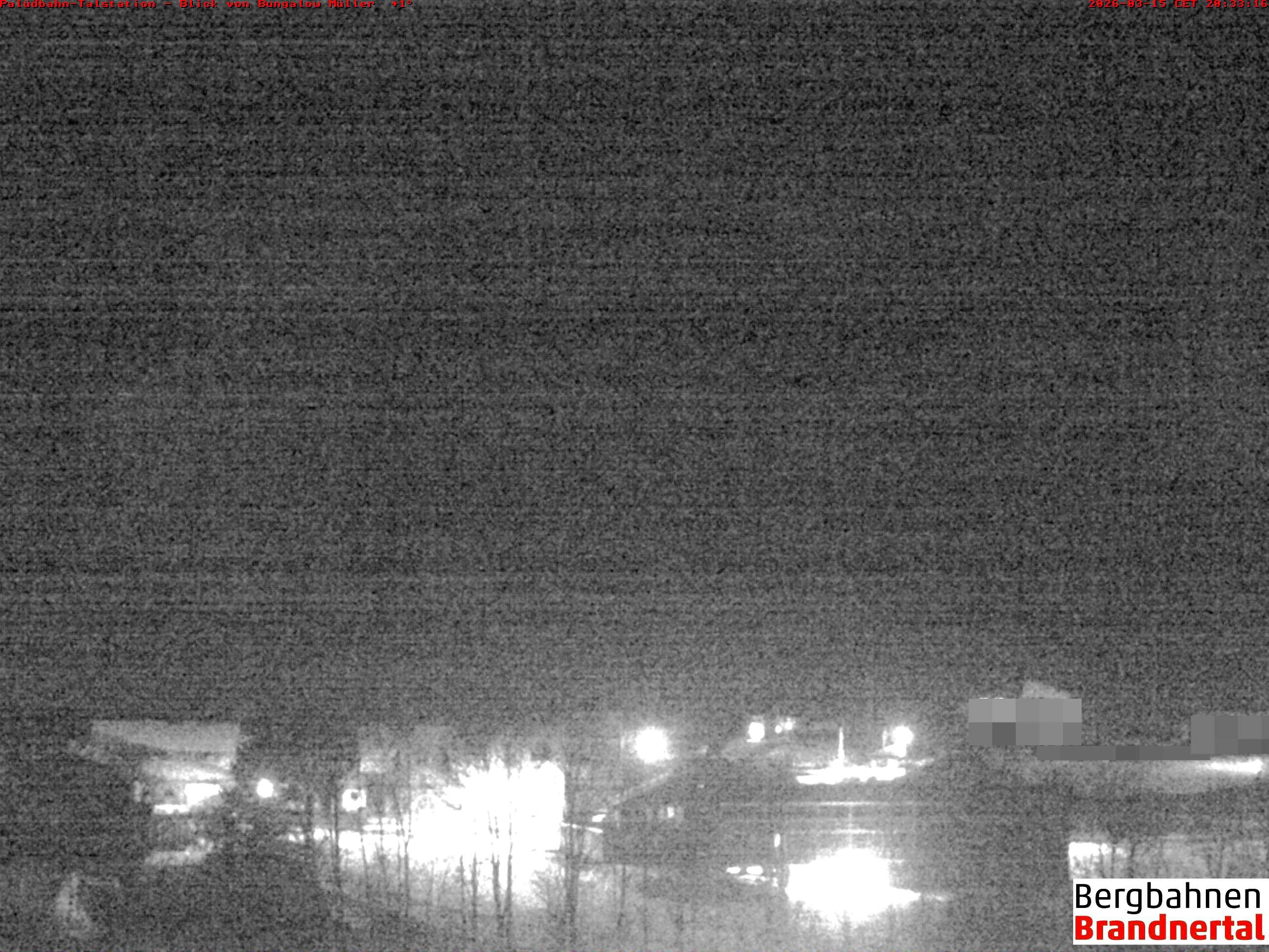 Archiv Foto Webcam Talstation Palüdbahn, Brand bei Bludenz