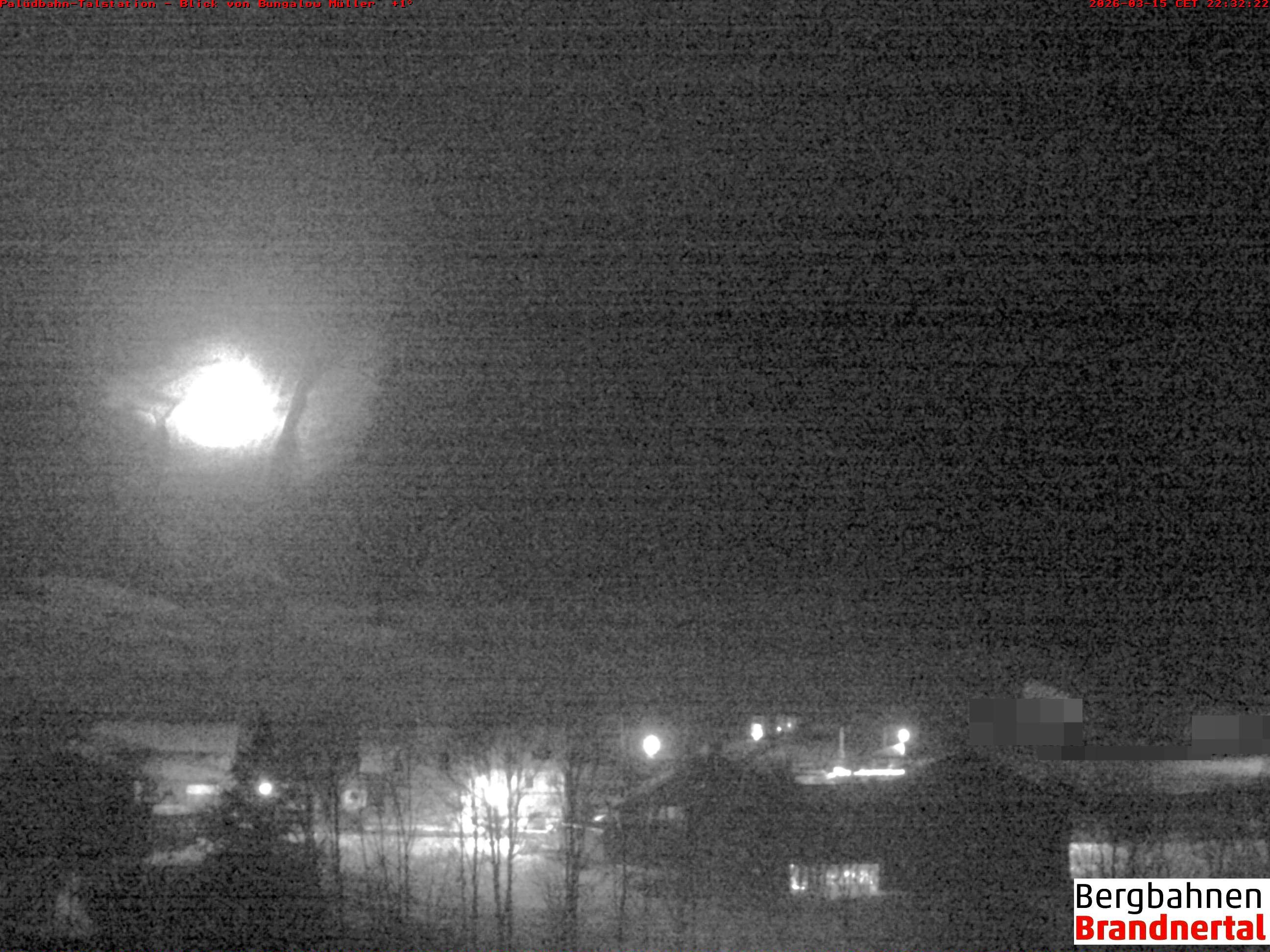 Archiv Foto Webcam Talstation Palüdbahn, Brand bei Bludenz