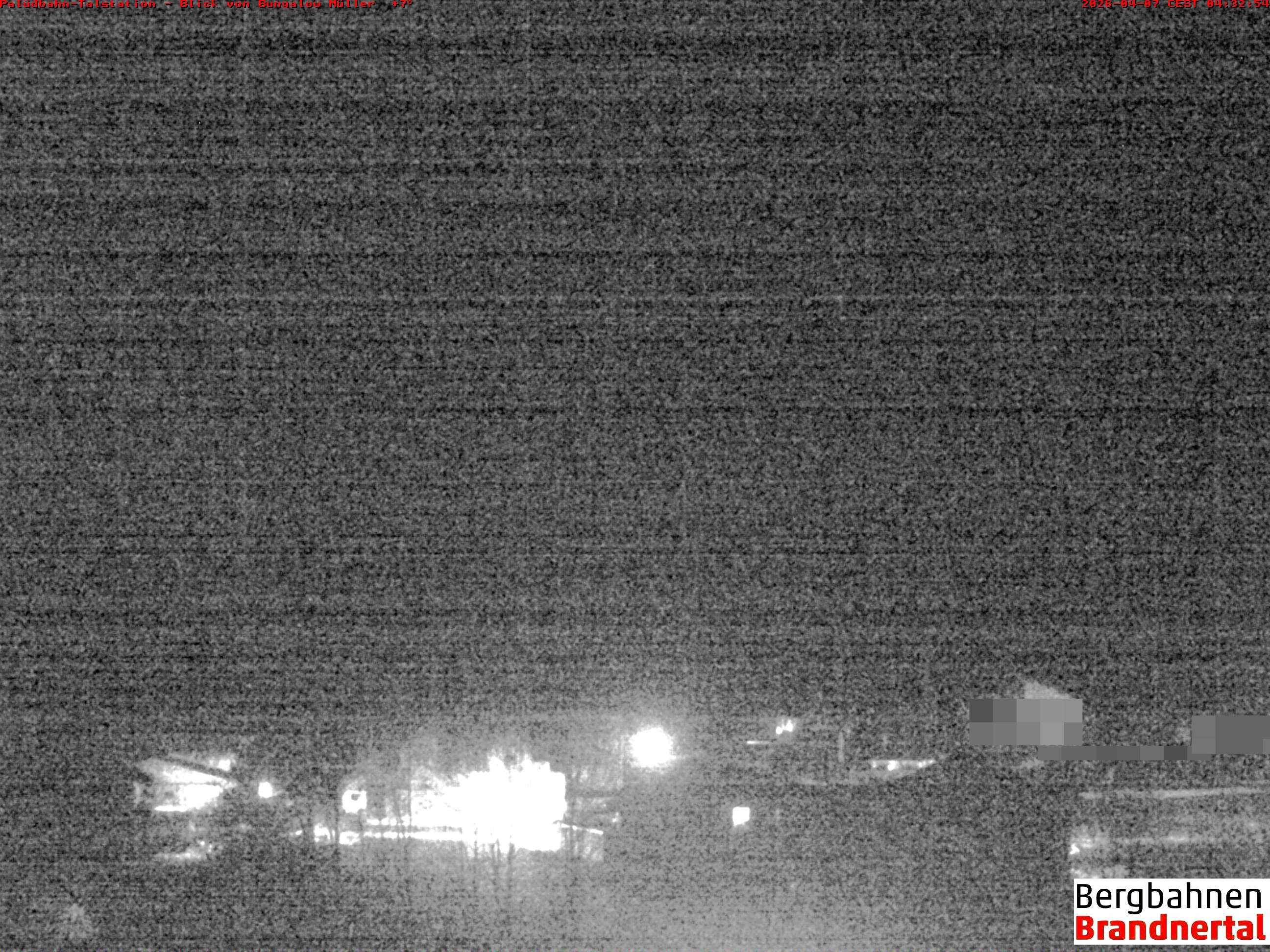 Archiv Foto Webcam Talstation Palüdbahn, Brand bei Bludenz