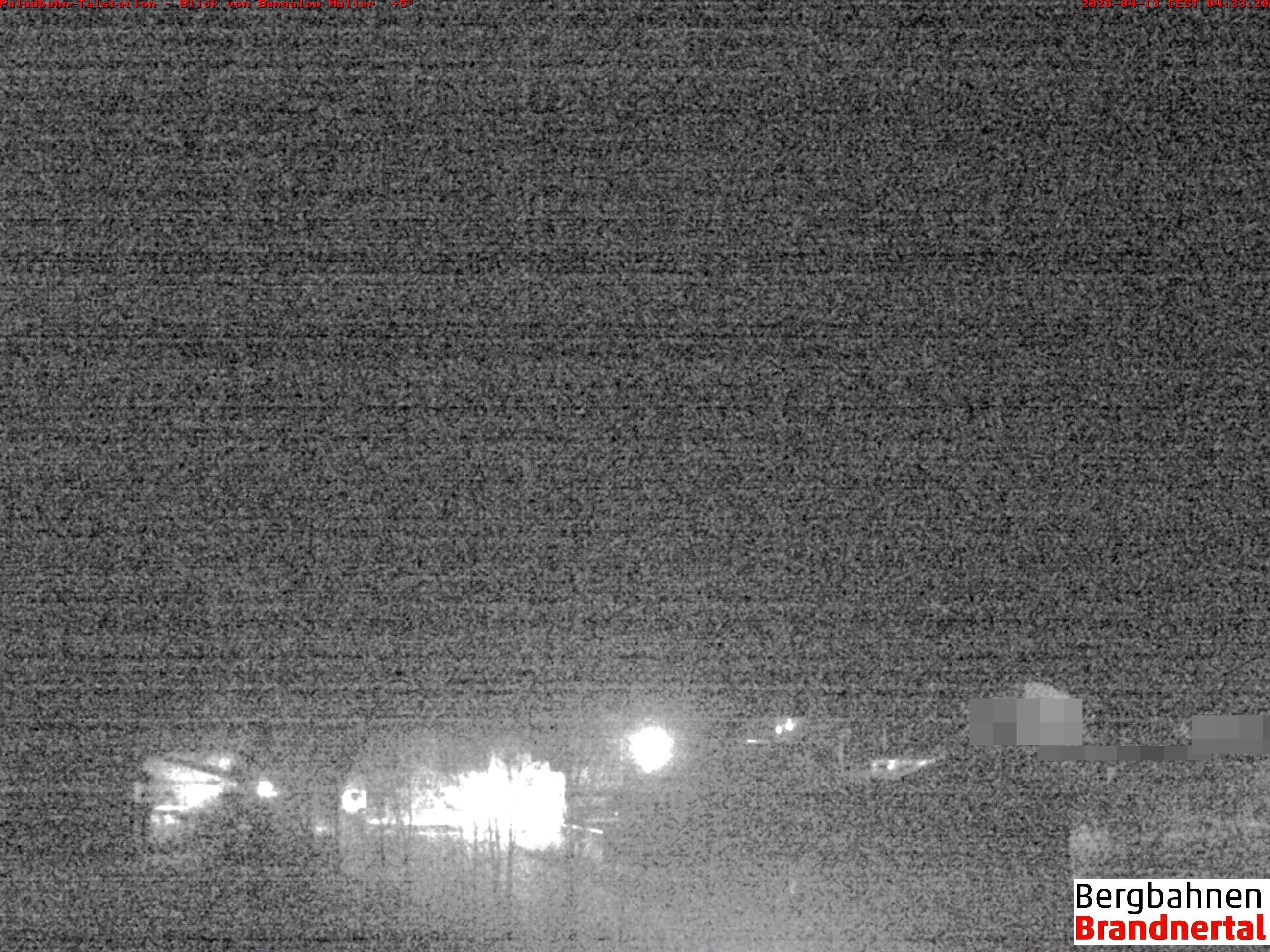 Archiv Foto Webcam Talstation Palüdbahn, Brand bei Bludenz