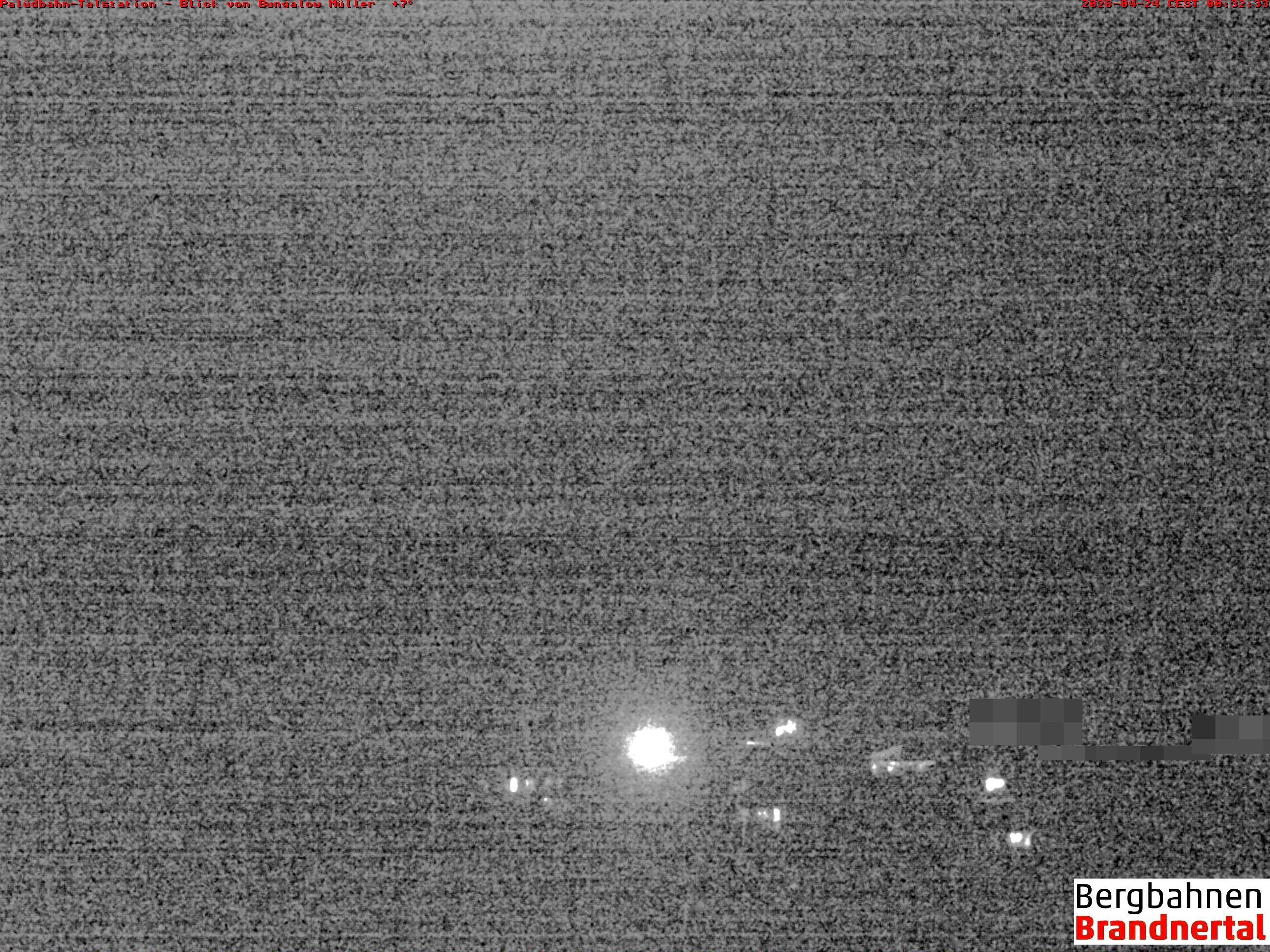 Archiv Foto Webcam Talstation Palüdbahn, Brand bei Bludenz