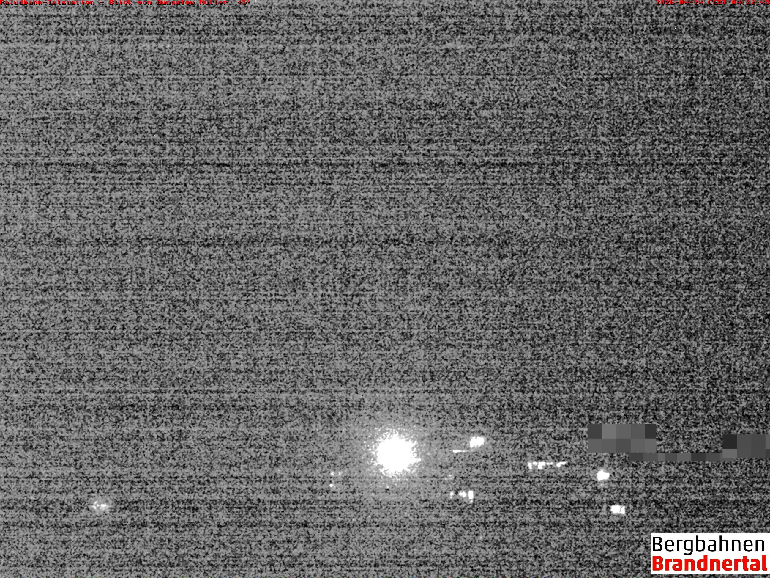 Archiv Foto Webcam Talstation Palüdbahn, Brand bei Bludenz