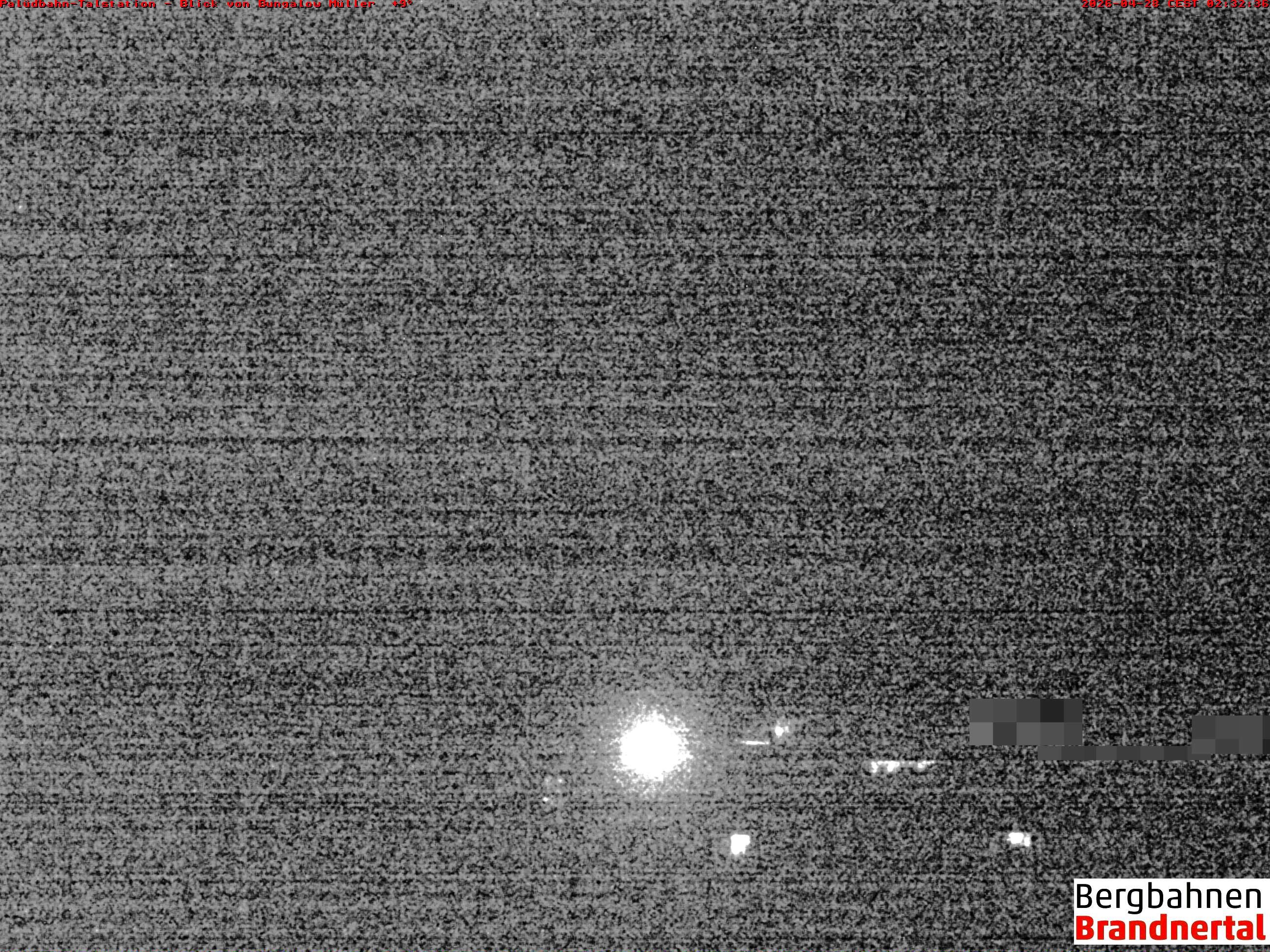 Archiv Foto Webcam Talstation Palüdbahn, Brand bei Bludenz