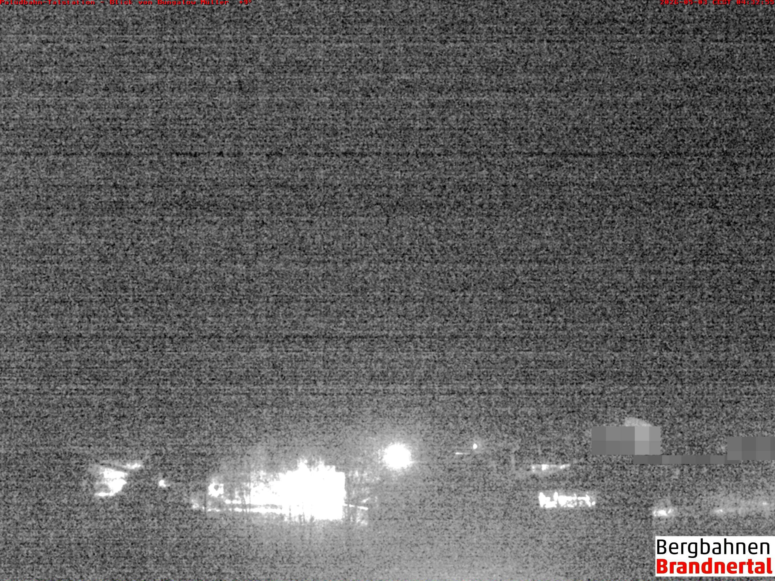Archiv Foto Webcam Talstation Palüdbahn, Brand bei Bludenz