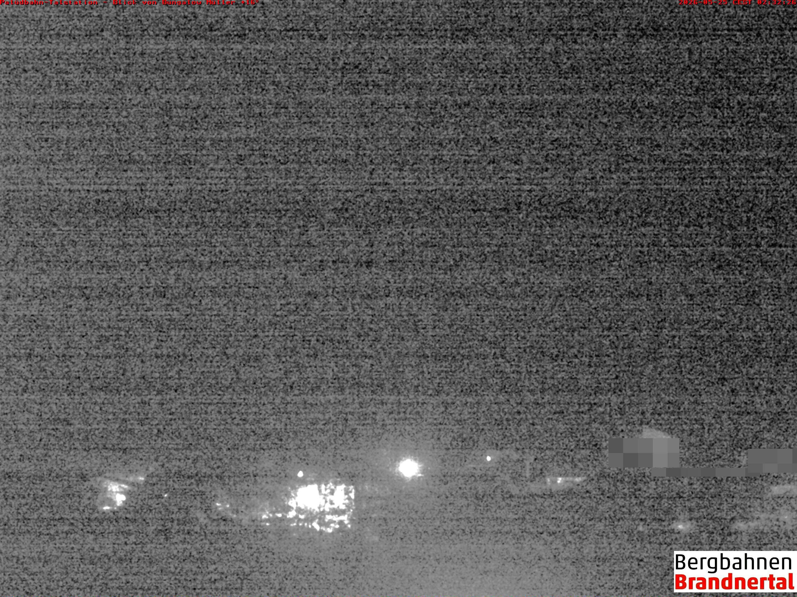 Archiv Foto Webcam Talstation Palüdbahn, Brand bei Bludenz