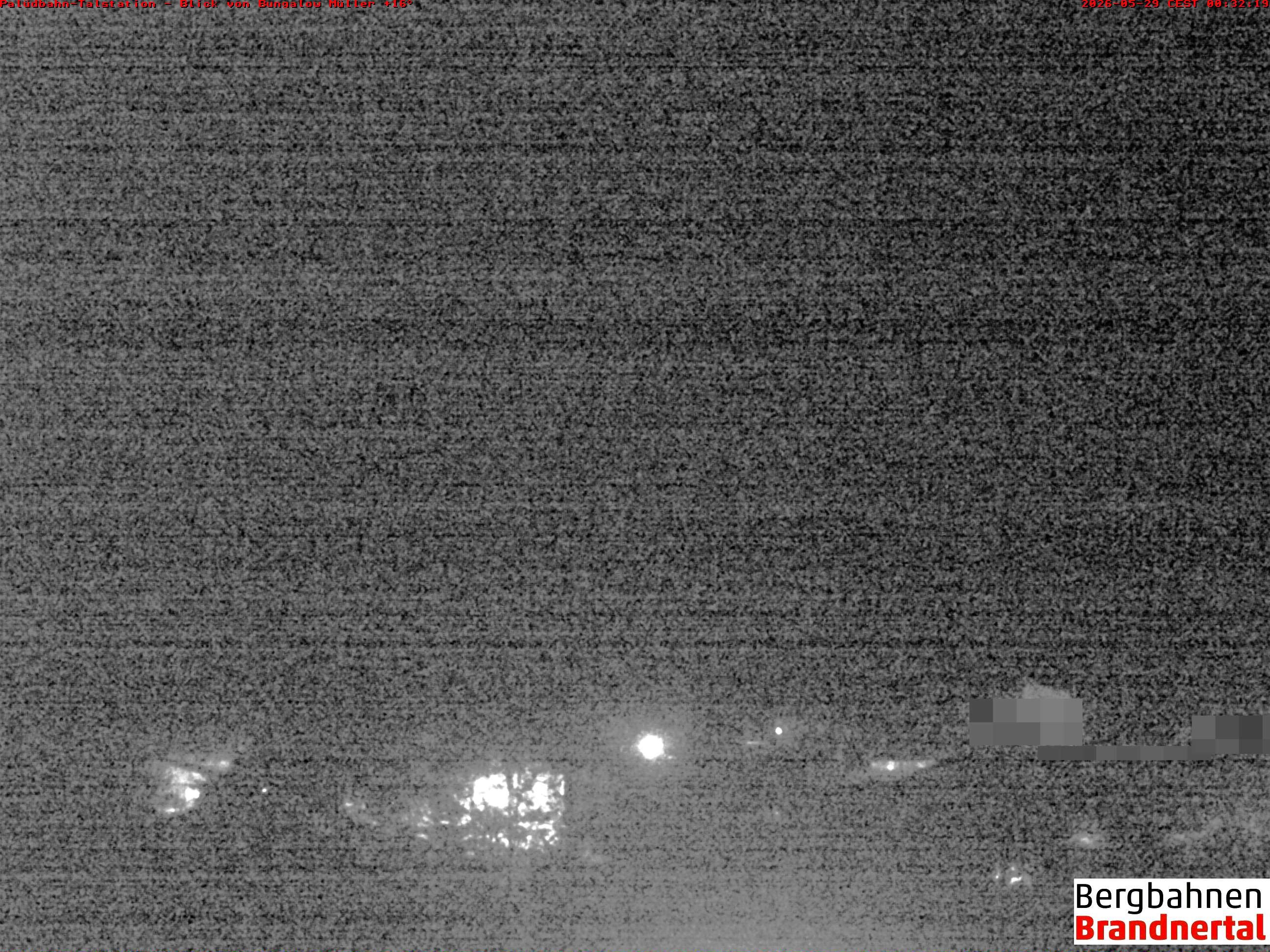 Archived image Webcam base station "Palüdbahn", Brand near Bludenz