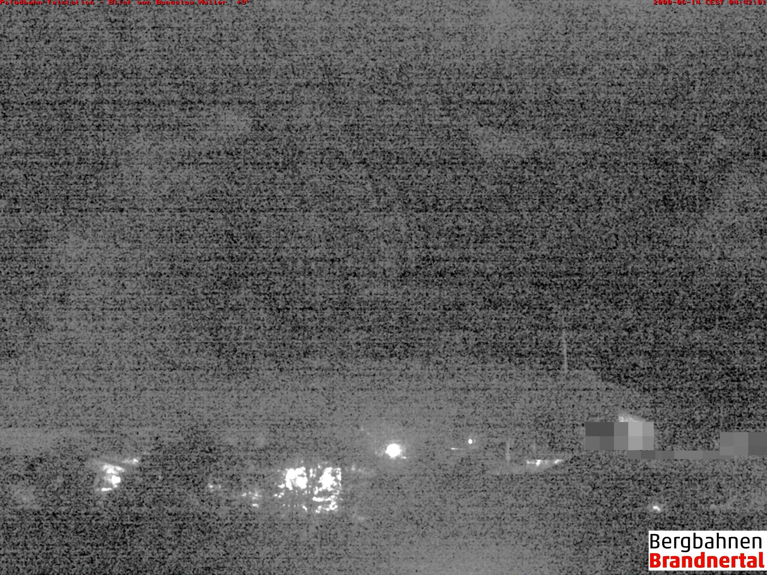 Archiv Foto Webcam Talstation Palüdbahn, Brand bei Bludenz