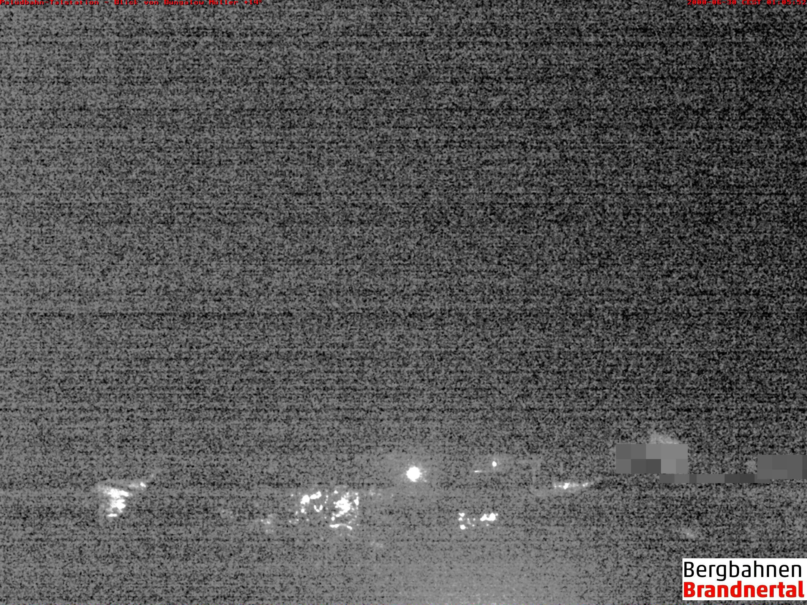 Archiv Foto Webcam Talstation Palüdbahn, Brand bei Bludenz
