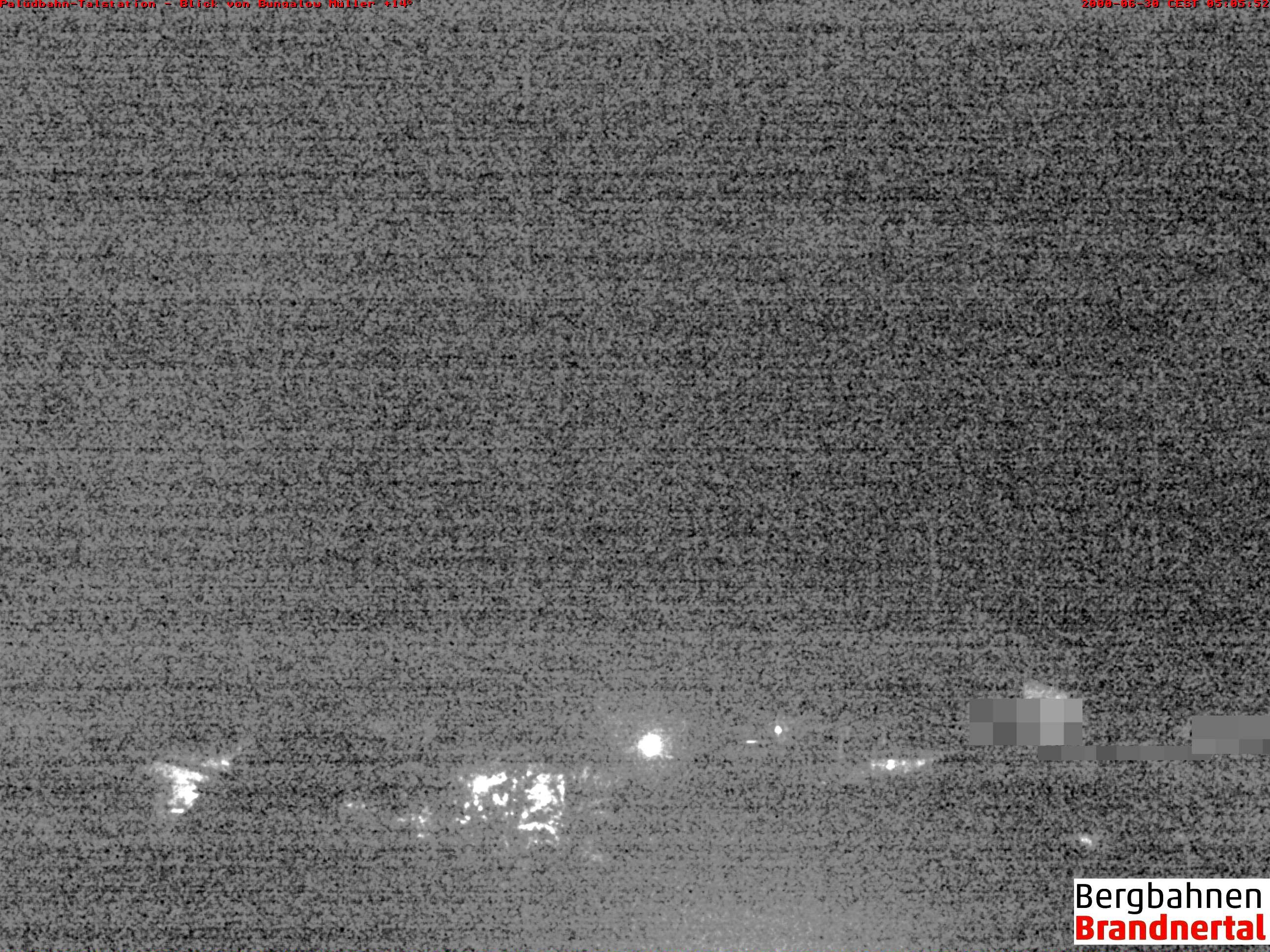 Archiv Foto Webcam Talstation Palüdbahn, Brand bei Bludenz