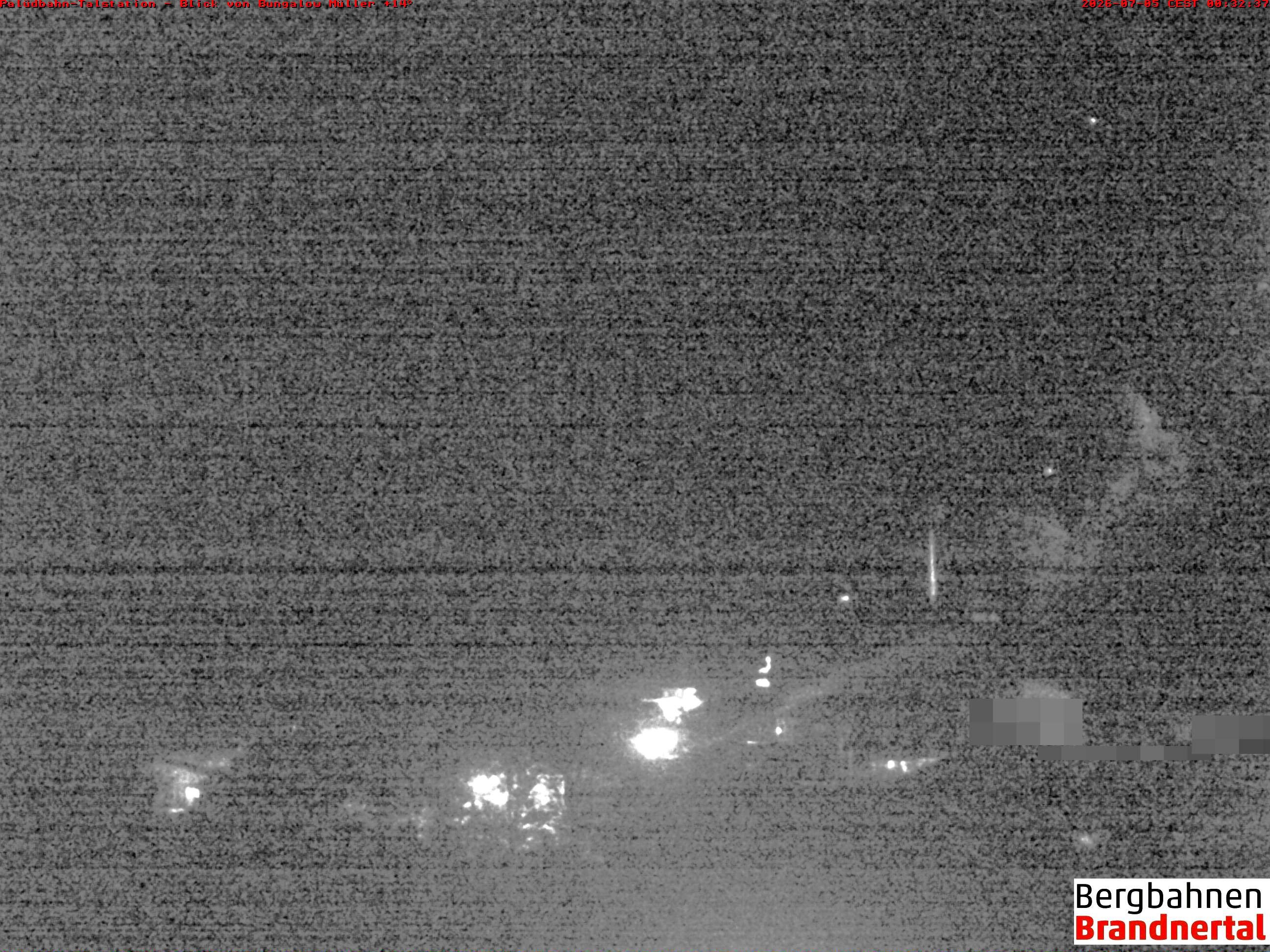 Archiv Foto Webcam Talstation Palüdbahn, Brand bei Bludenz