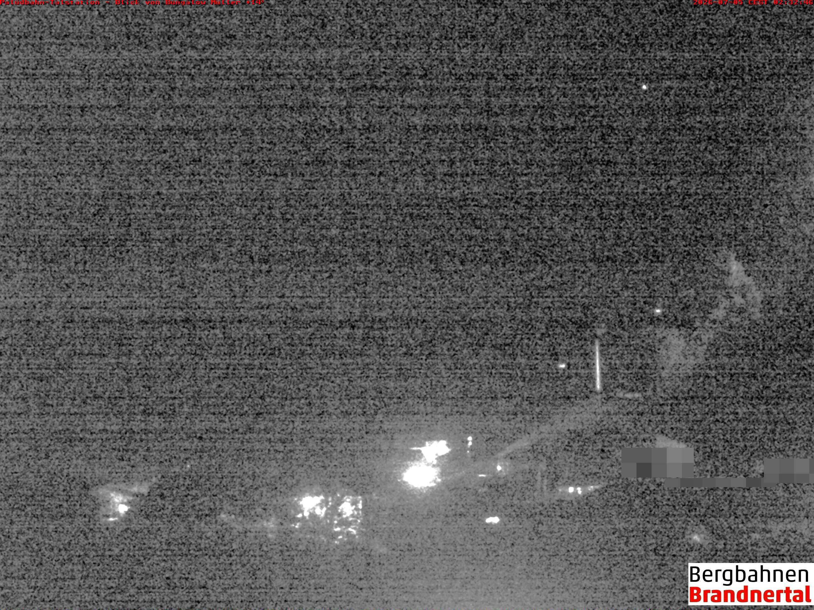 Archiv Foto Webcam Talstation Palüdbahn, Brand bei Bludenz