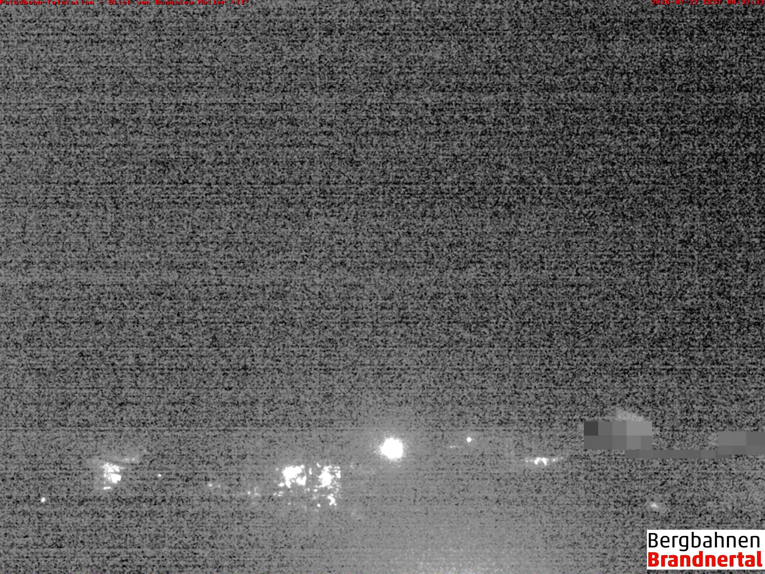 Archiv Foto Webcam Talstation Palüdbahn, Brand bei Bludenz