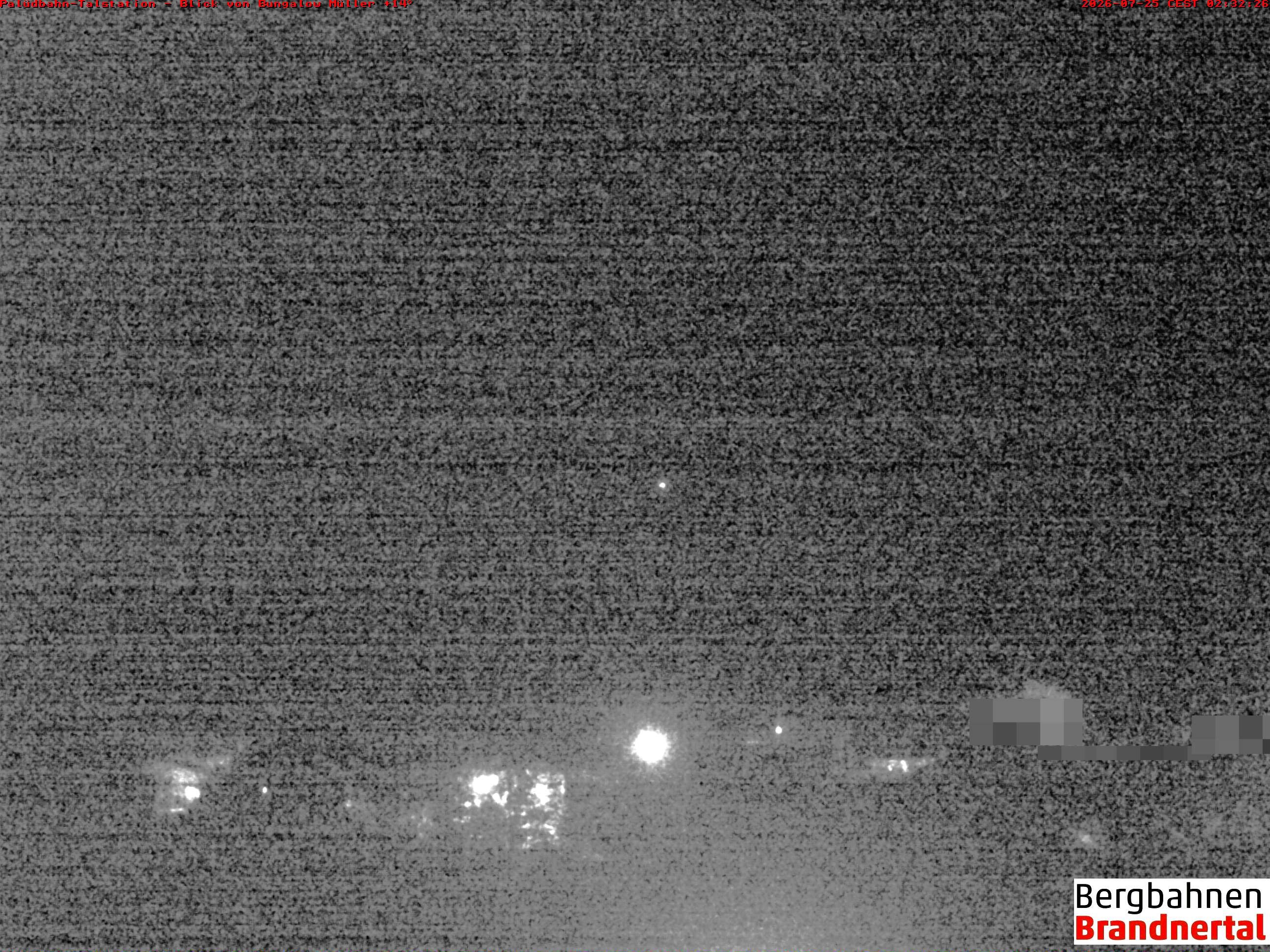 Archiv Foto Webcam Talstation Palüdbahn, Brand bei Bludenz