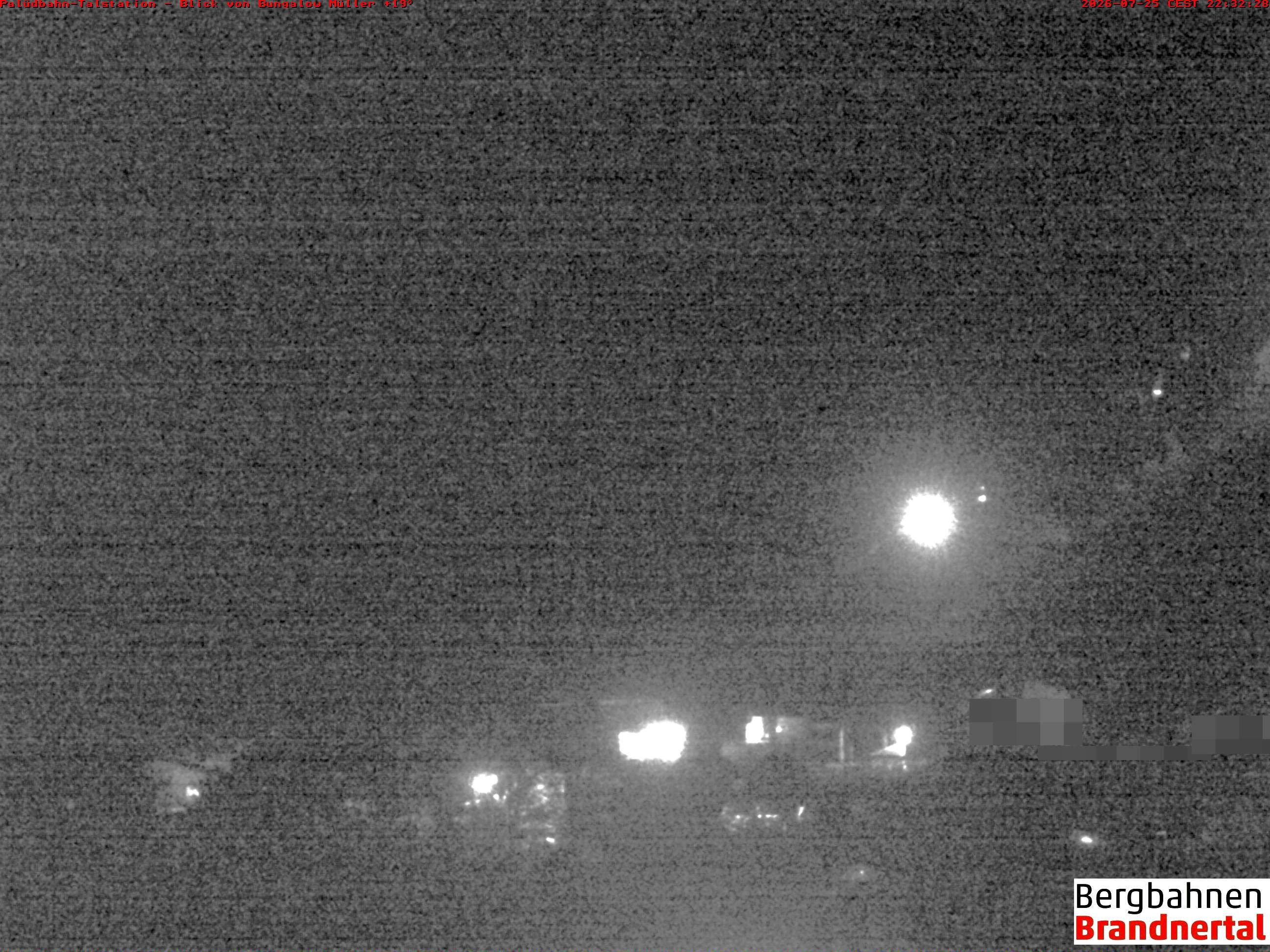 Archiv Foto Webcam Talstation Palüdbahn, Brand bei Bludenz