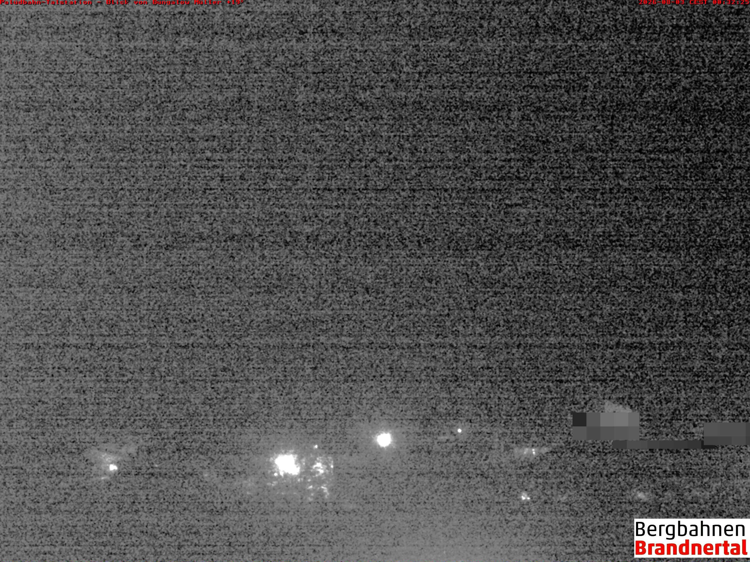 Archiv Foto Webcam Talstation Palüdbahn, Brand bei Bludenz