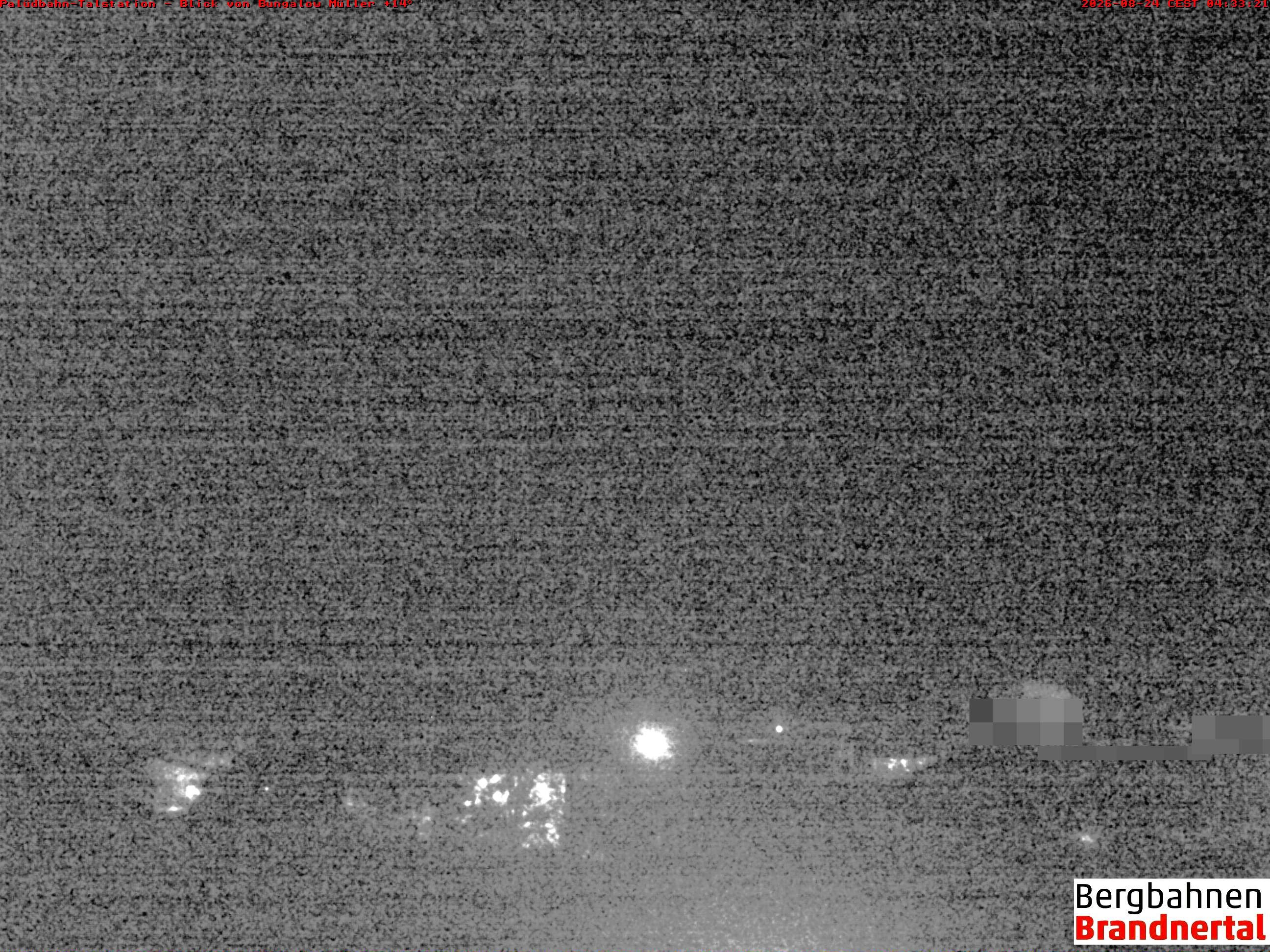 Archiv Foto Webcam Talstation Palüdbahn, Brand bei Bludenz