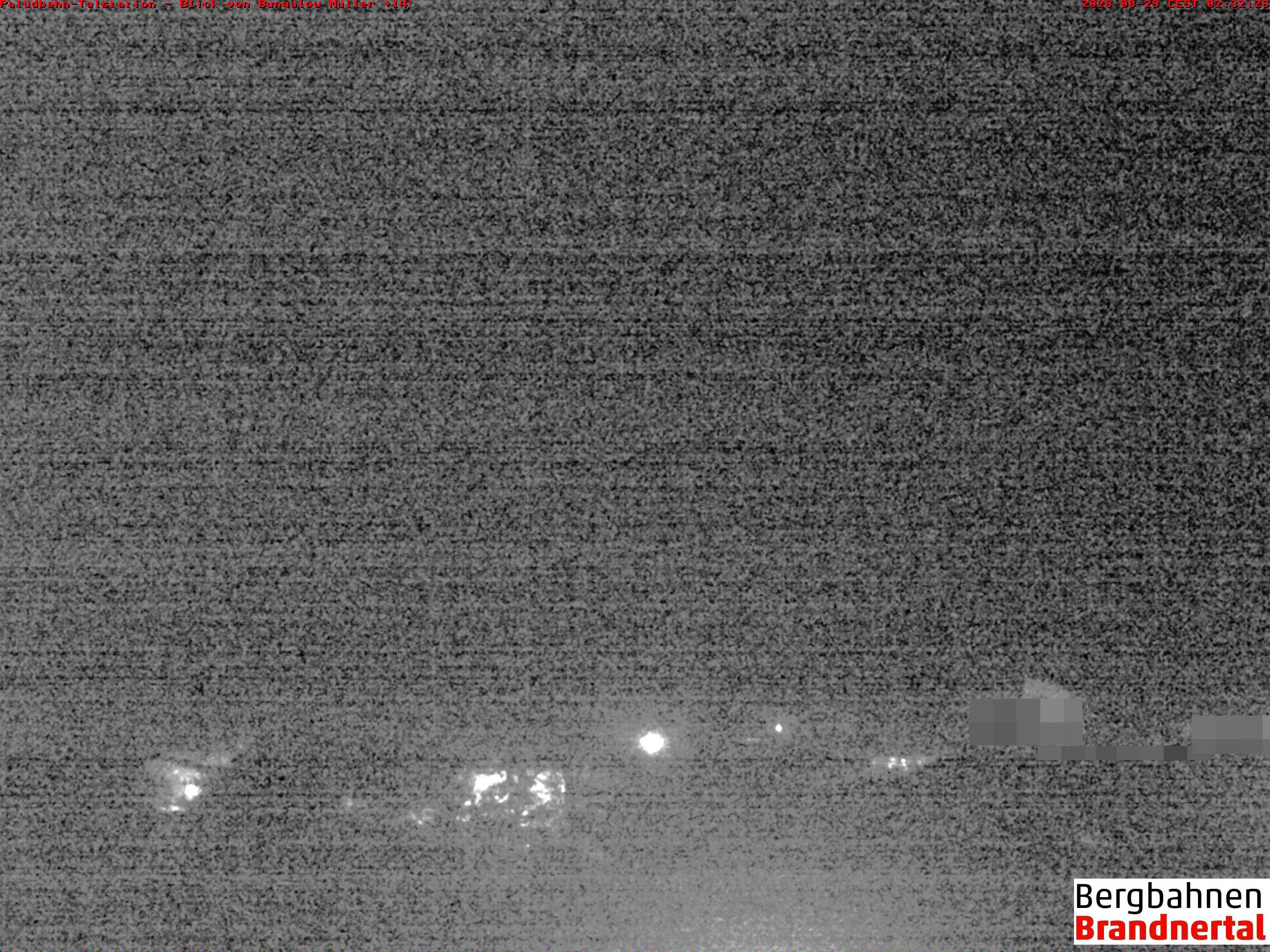 Archived image Webcam base station "Palüdbahn", Brand near Bludenz