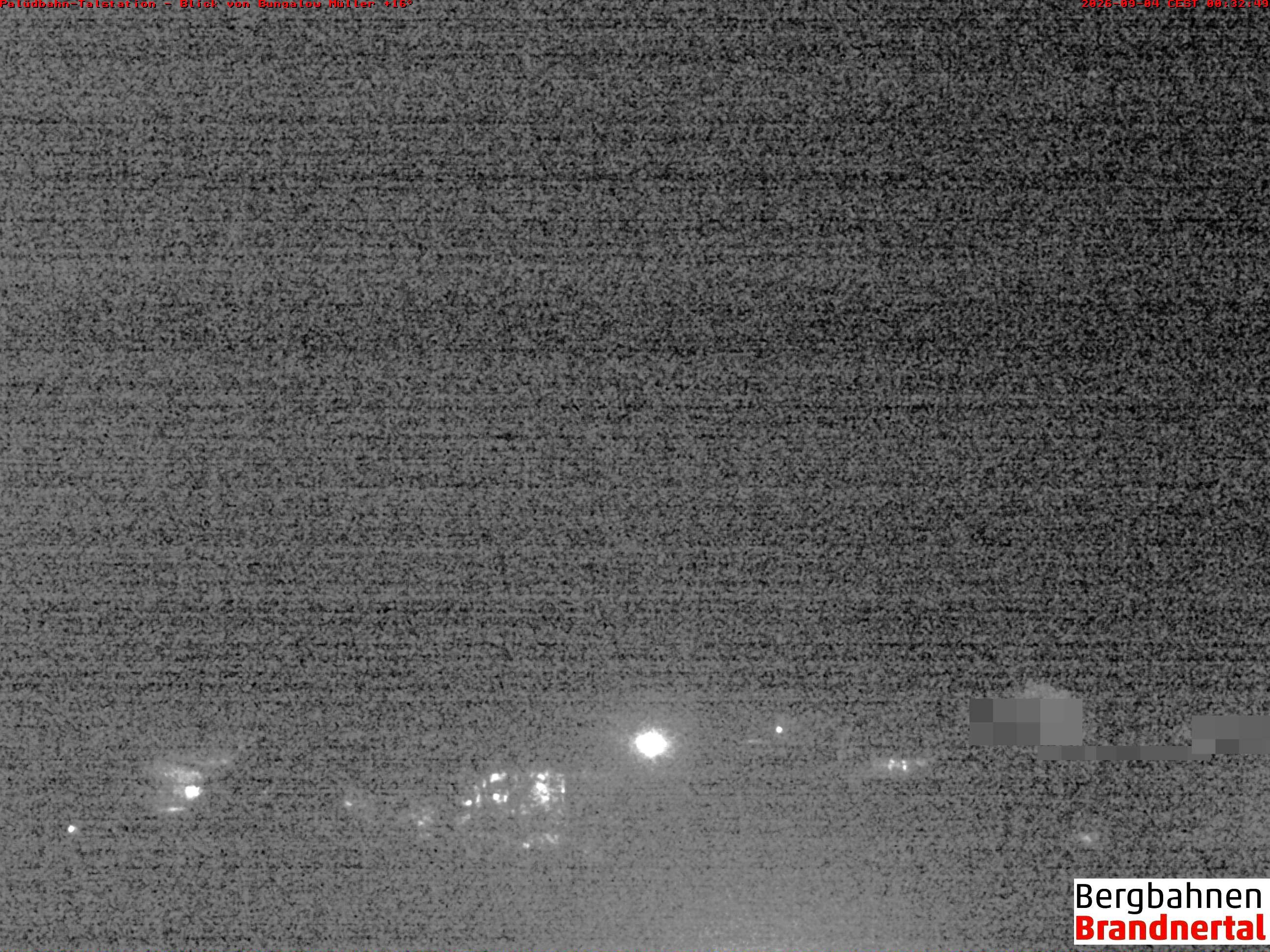 Archived image Webcam base station "Palüdbahn", Brand near Bludenz
