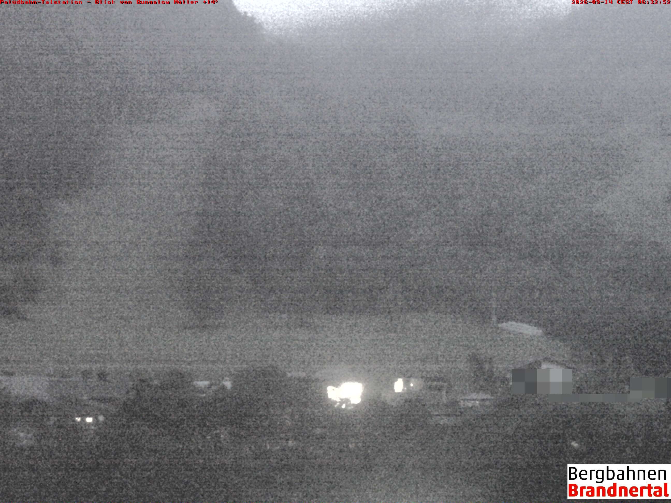 Archiv Foto Webcam Talstation Palüdbahn, Brand bei Bludenz